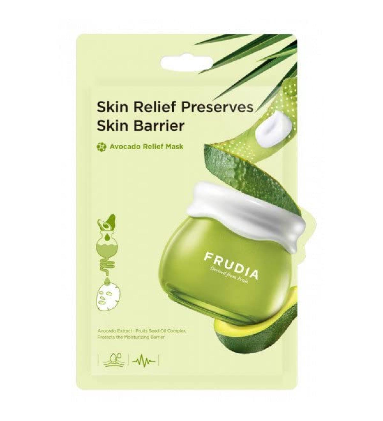 Avocado relief mask
