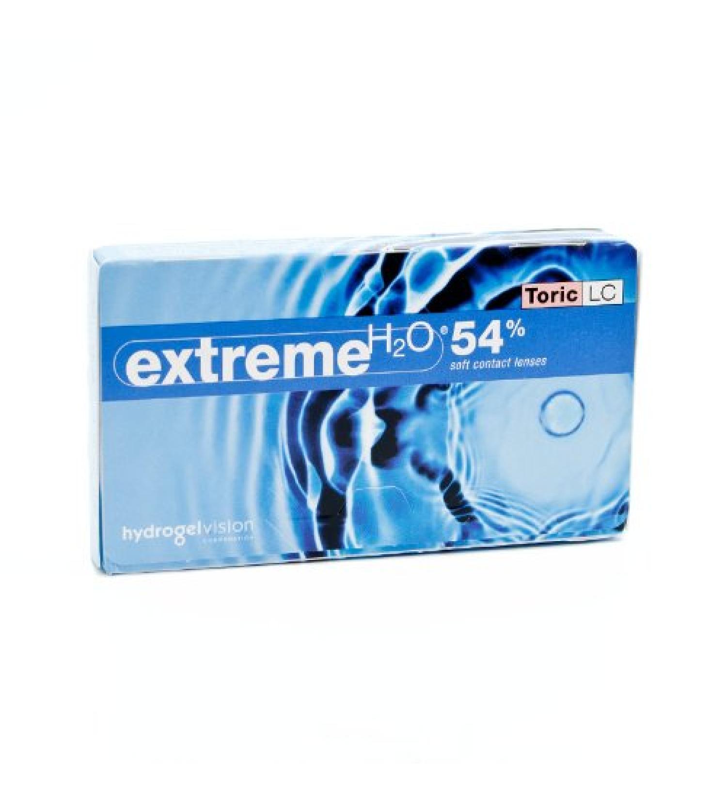 Techno Lens Extreme H2O 54% Kontaktlinsen Toric - 6er Box (+4 -0 67x135 )
