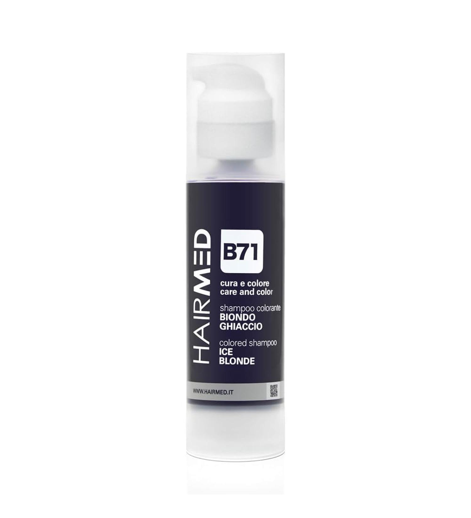  HAIRMED HAIRMED - Ravviva Colour Shampoo - Ammonia-Free - Blonde Hair - Effect B71-150 ml - Buy Online on GoSupps.com