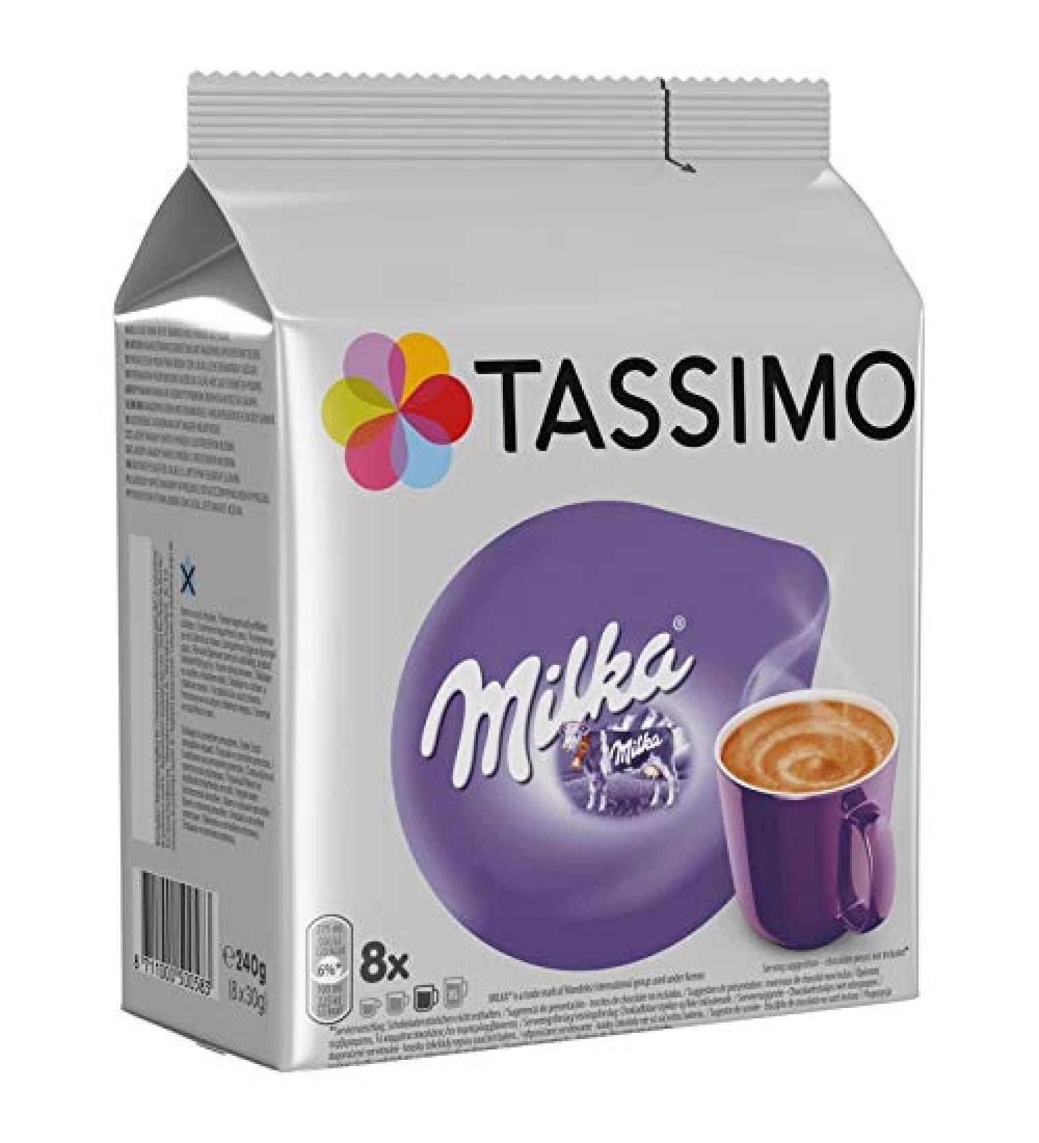 TASSIMO MILKA | Tassimo Milka X8 240G | Pack of (2) | Free delivery
