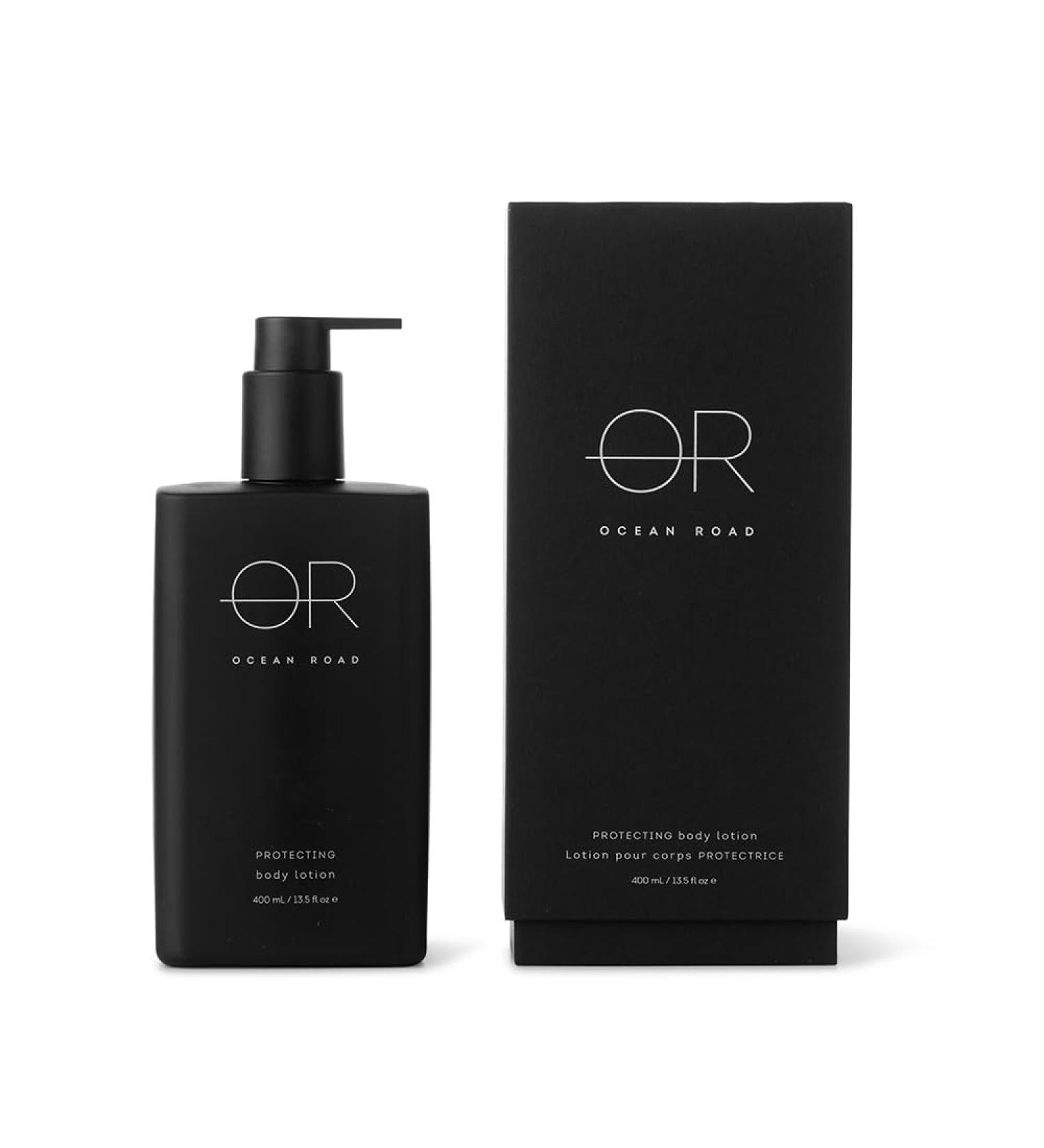 OCEAN ROAD Black Body Lotion 13.5 fl oz - Nourishing and Hydrating Lotion with Coffee Extract & Australian Botanicals Vegan, Australian Made Skincare for Soft, Smooth, and Protected Skin - Buy Online on GoSupps.com