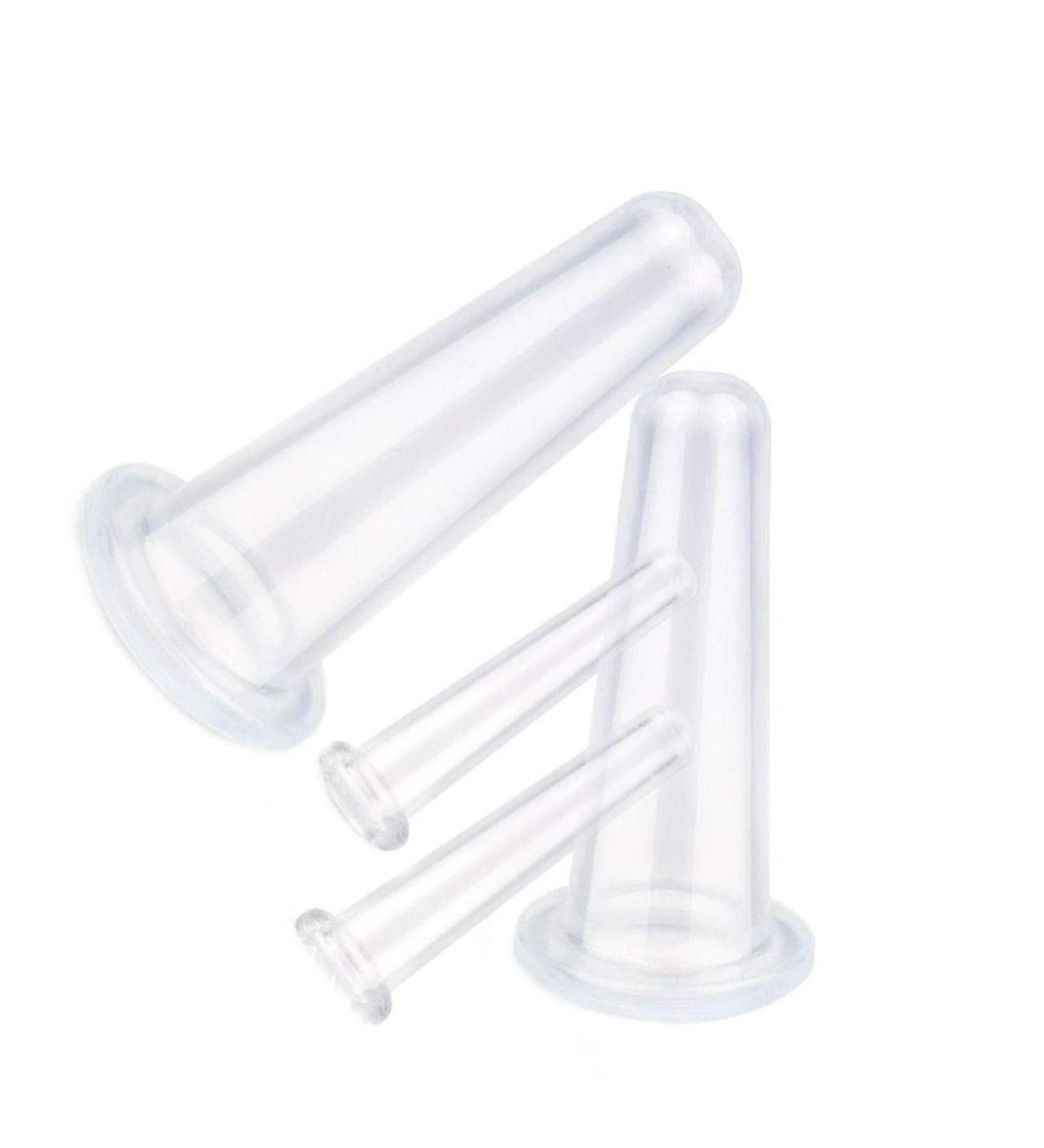 Buy Babysbreath17 4PC Silicone Cupping Jars for Back & Facial Massage | Anti-Cellulite Treatment | International Shipping - Buy Online on GoSupps.com