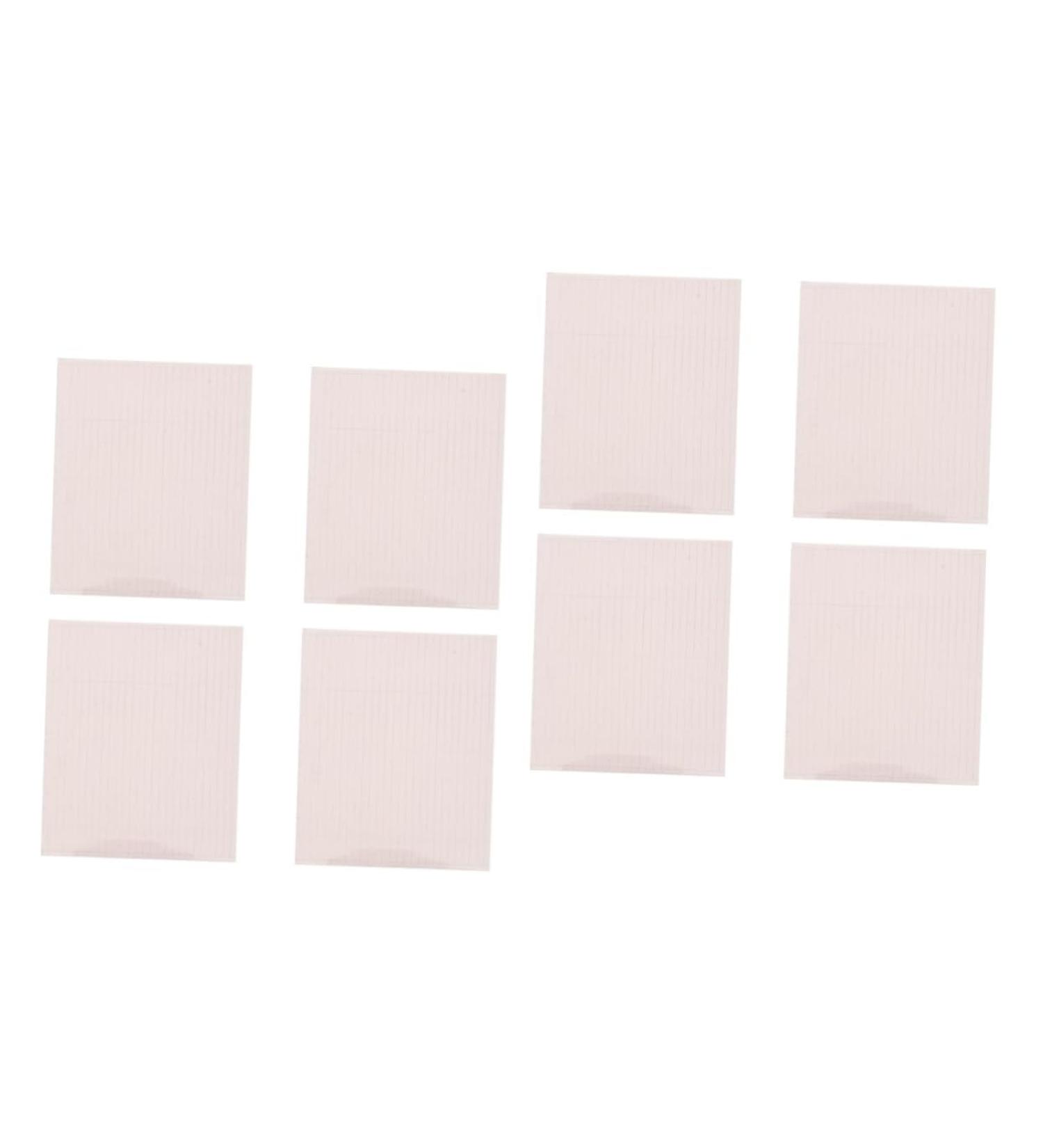 FOMIYES 8 Sheets Eyelid Stickers Tape Fiber Strip Pink Double Eyelid - Buy Online on GoSupps.com