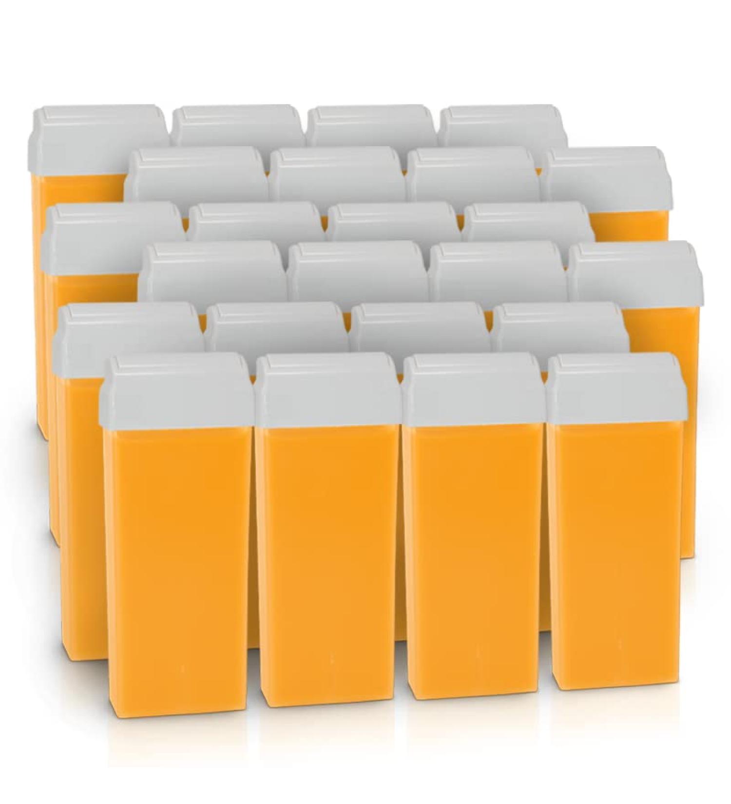 Roll On Hair Removal Wax Honey - 24 Refills - Easy to Spread and Remove - Buy Online on GoSupps.com