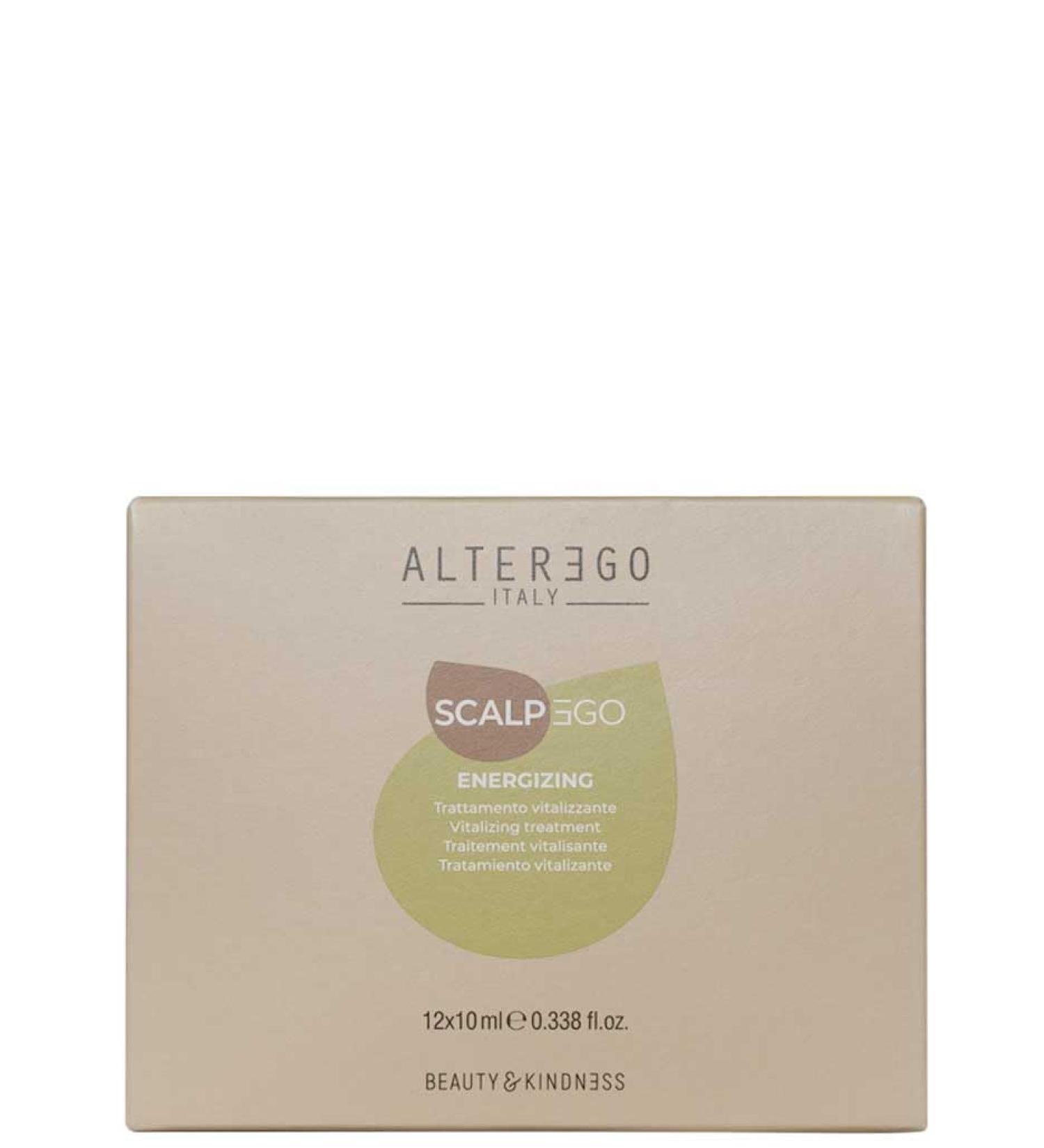 Alterego ScalpEgo Energizing Vitalizing Treatment 12x10ml - vitalizing treatment