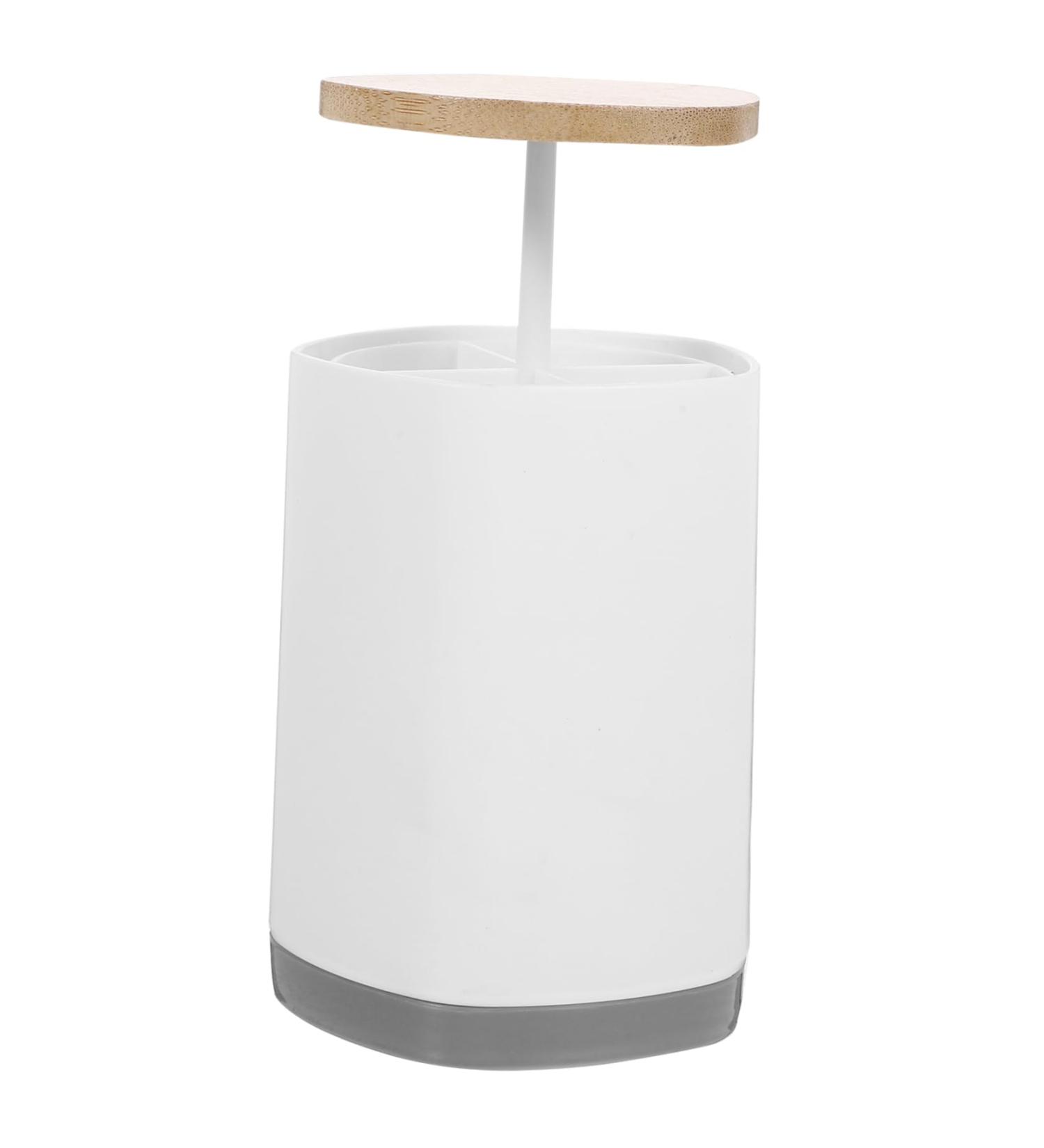 Bestonzon Easy Tooth Powder Organizer - Compact Storage Box for Dental Floss & Toothpicks | Home Kitchen Essential - Buy Online on GoSupps.com