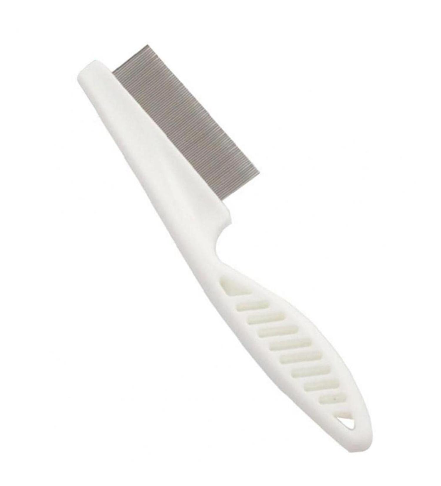 Flea Comb for Dogs & Cats | Soft Stainless Steel Pet Grooming Comb - Remove Fleas & Tangles - Buy Online on GoSupps.com
