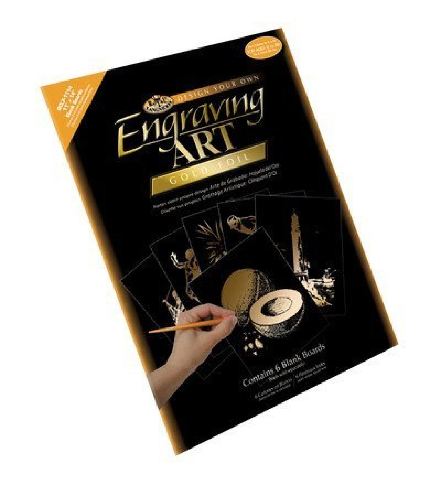 Blank Boards Art Engraving (Set of 6)