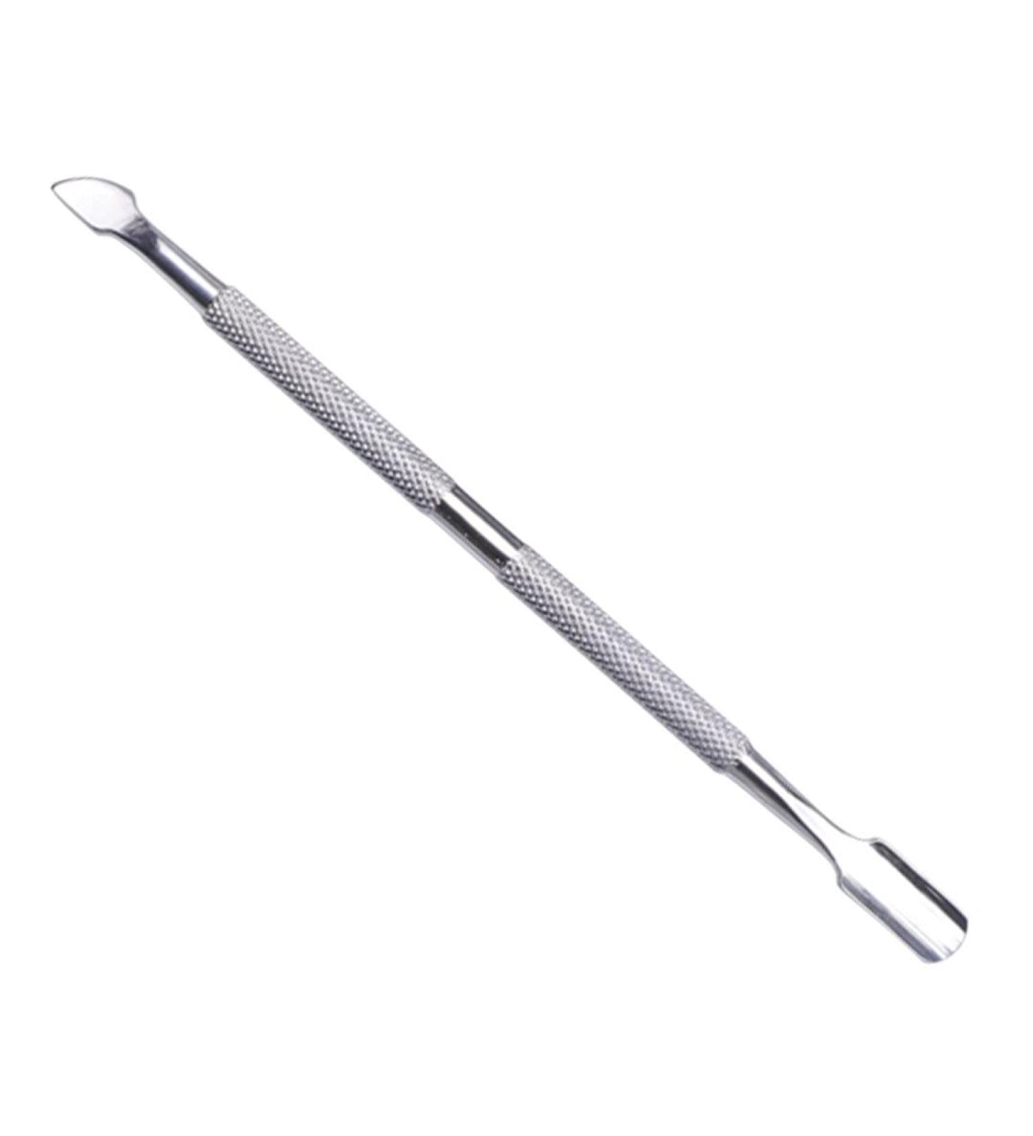 Nail Art Stainless Cuticle Pusher Cleaning Stirring Polish Spatulas Tone Rods Manicure Remover Makeup Tools 25