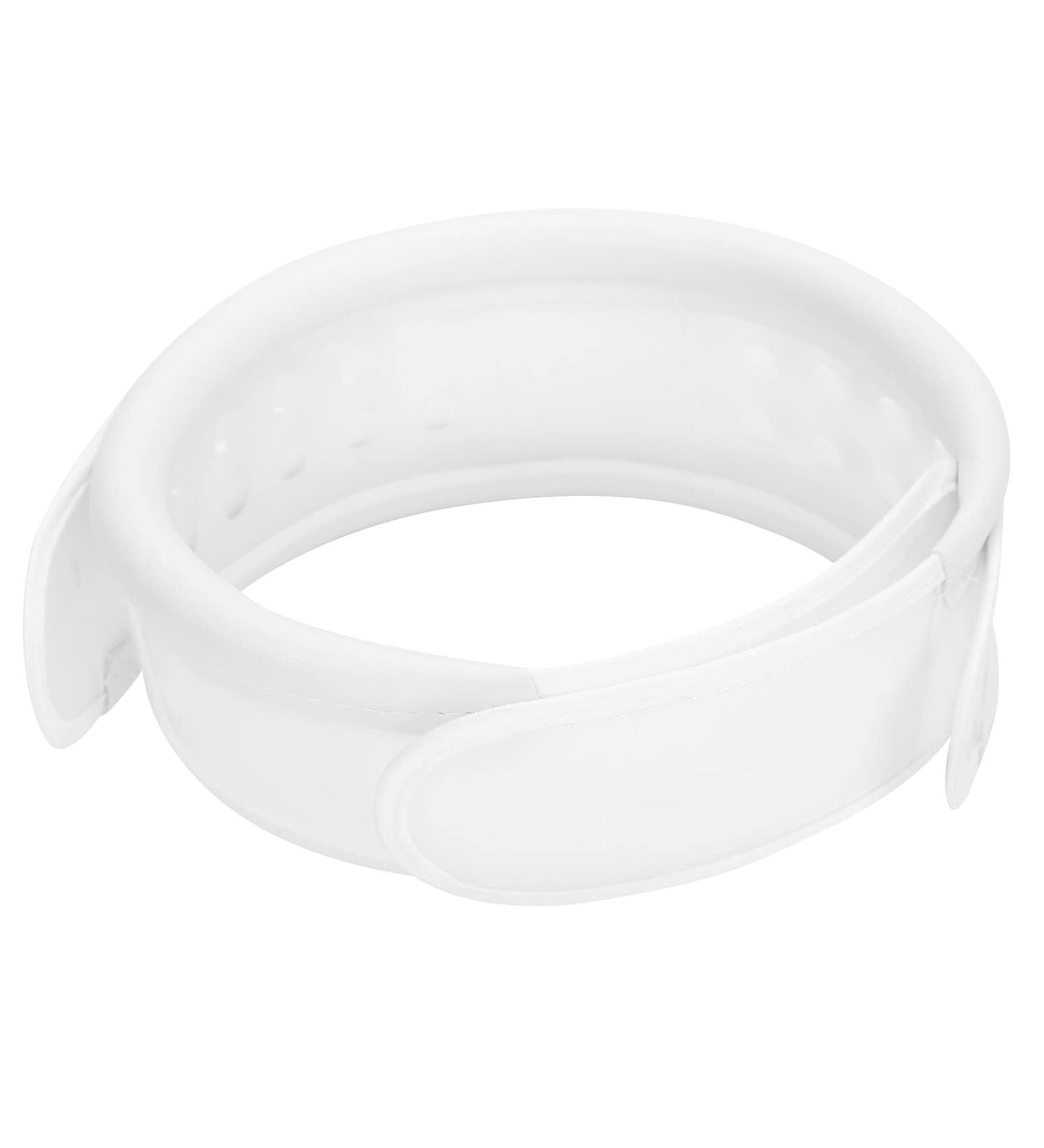 Adjustable Roll Ruff Neck Traction Collar for Cervical Spine Pain Relief - Breathable Support (L/M) | International Shipping - Buy Online on GoSupps.com
