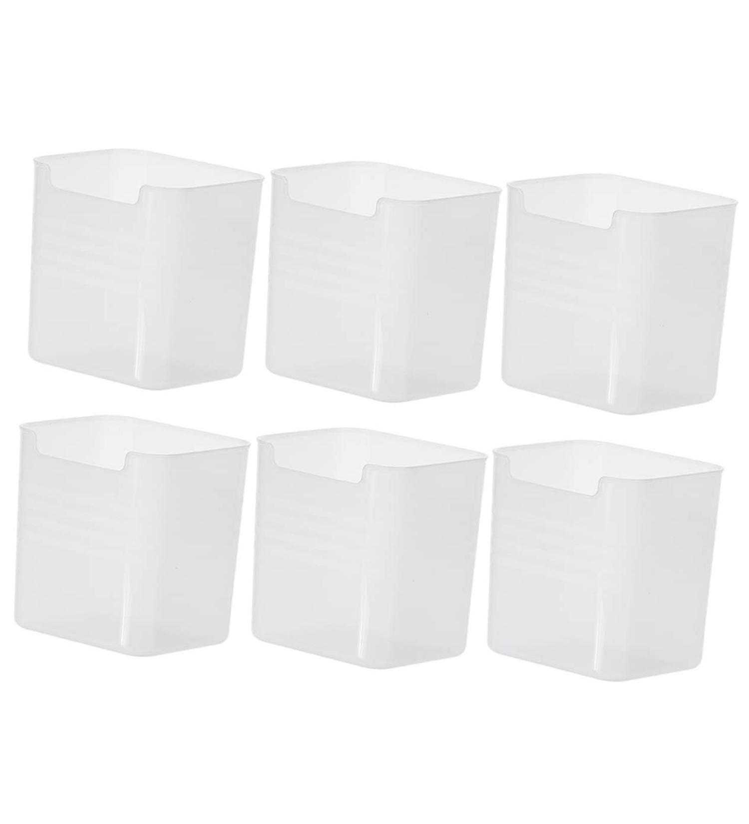 6pcs Box Fridge Crisper Sauce Storage Refrigerator Organizer Container Door Case Side - Buy Online on GoSupps.com