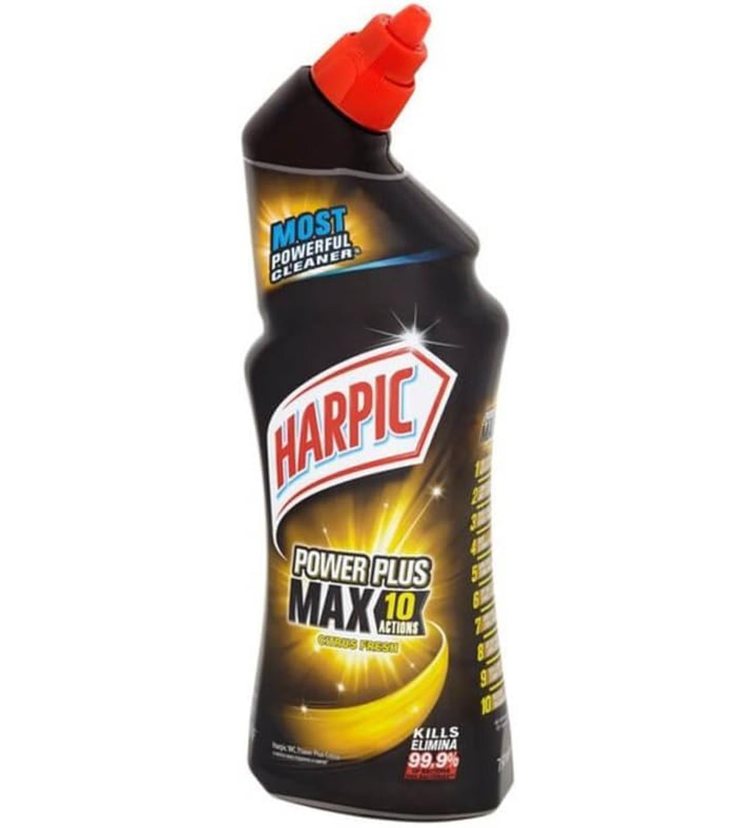 Harpicx Power Plus Max 10 Actions 6 x 750ml PMP (2 Packs of 6 x 750ml) 125 ml (Pack of 6)