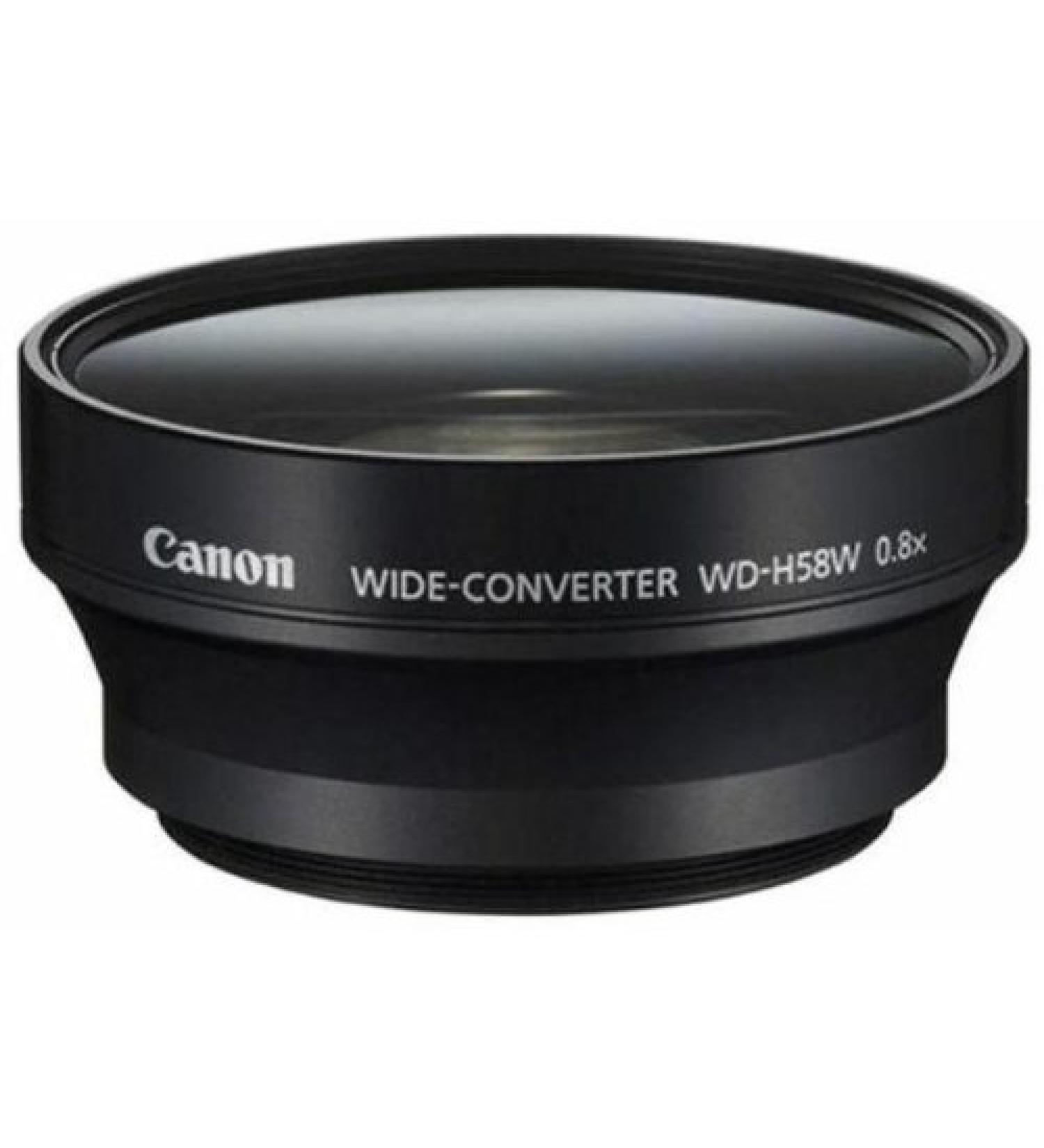 Canon Wide Converter WD-H58W for XF105, XF100, XA10 Professional Camcorder