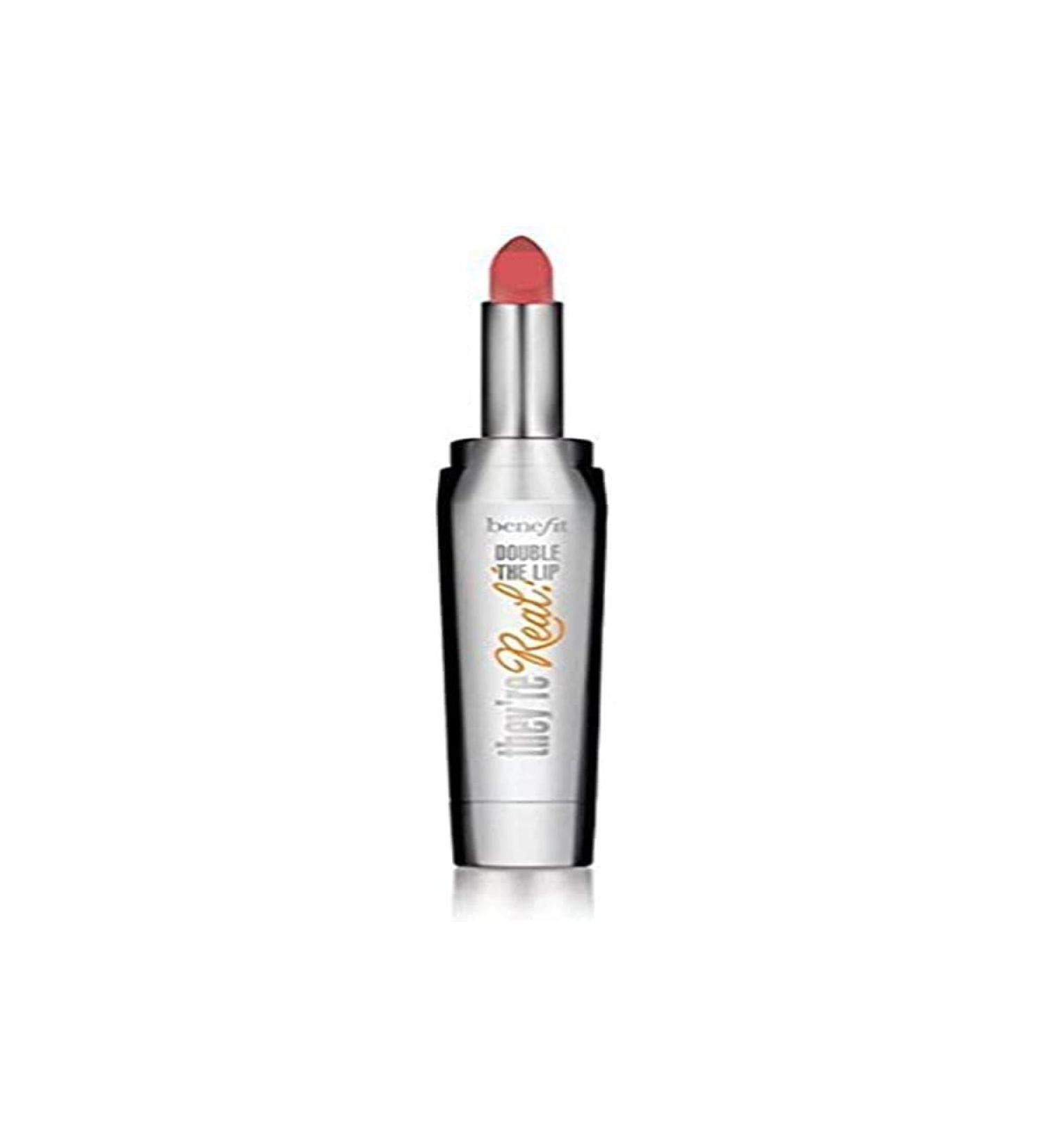 They're Real! Double The Lip Travel Size Mini by benefit Lusty Rose 5g