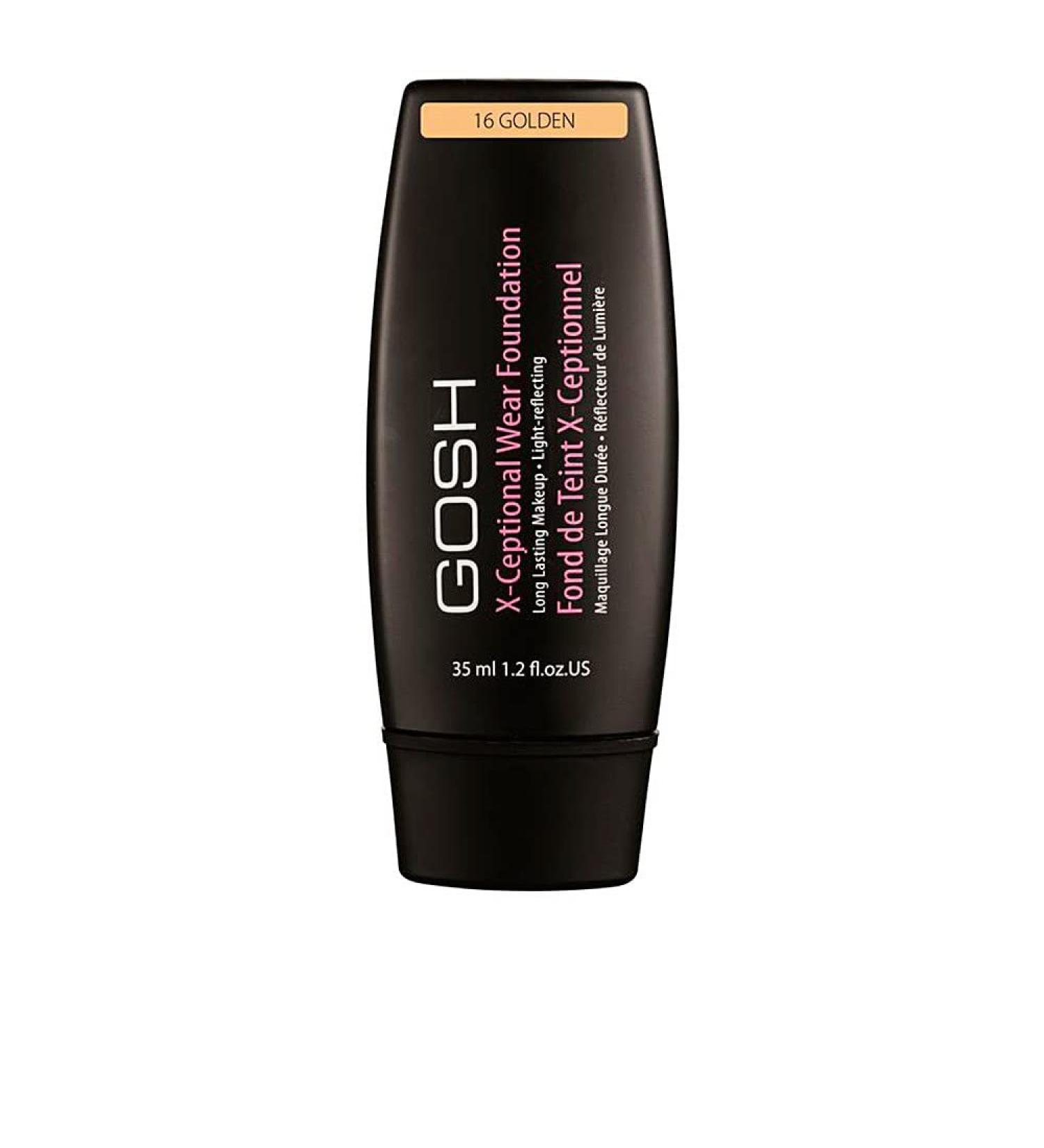 Gosh Copenhagen X-ceptional Wear Fond de teint Coloris Golden 30 ml Dor