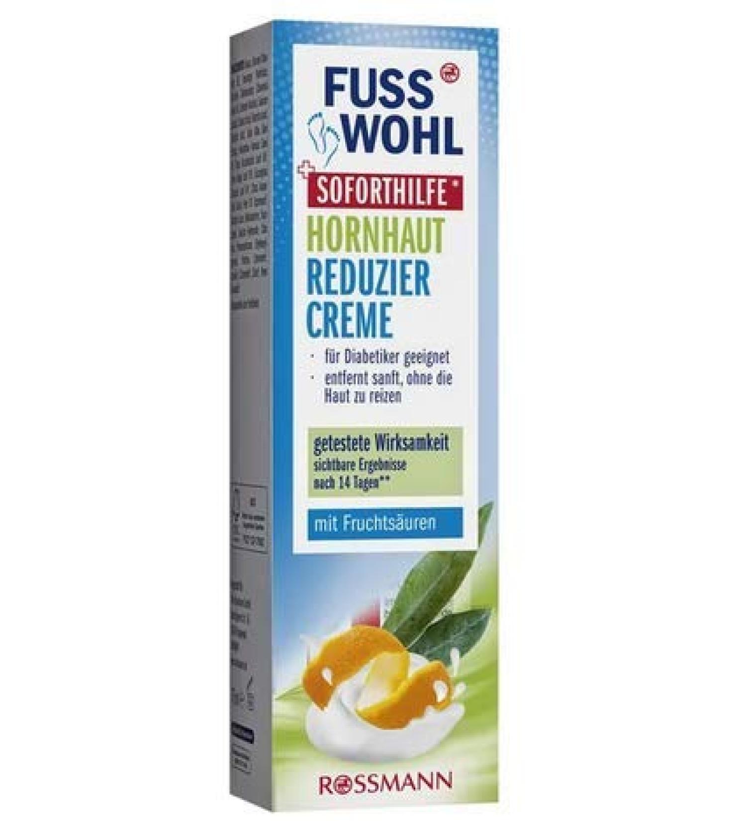 Cornea reducing cream - maintains cracked and dry foot skin - reduces the development of new cornea when used regularly - 75 ml