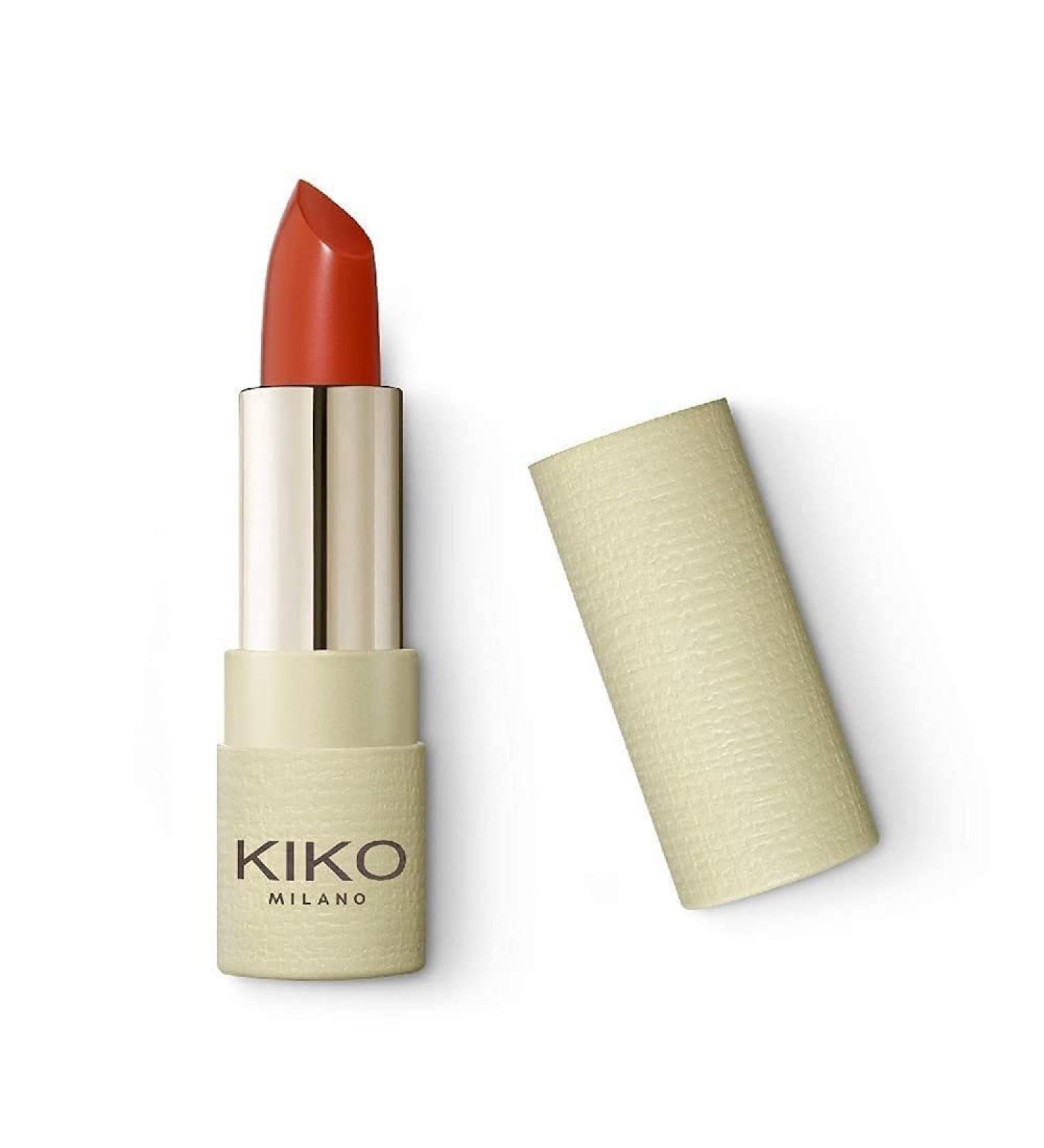 KIKO MILANO Green Me Matte Lipstick 103 - Extreme Comfort & Eco-Friendly Matte Lip Color for International Shipping - Buy Online on GoSupps.com