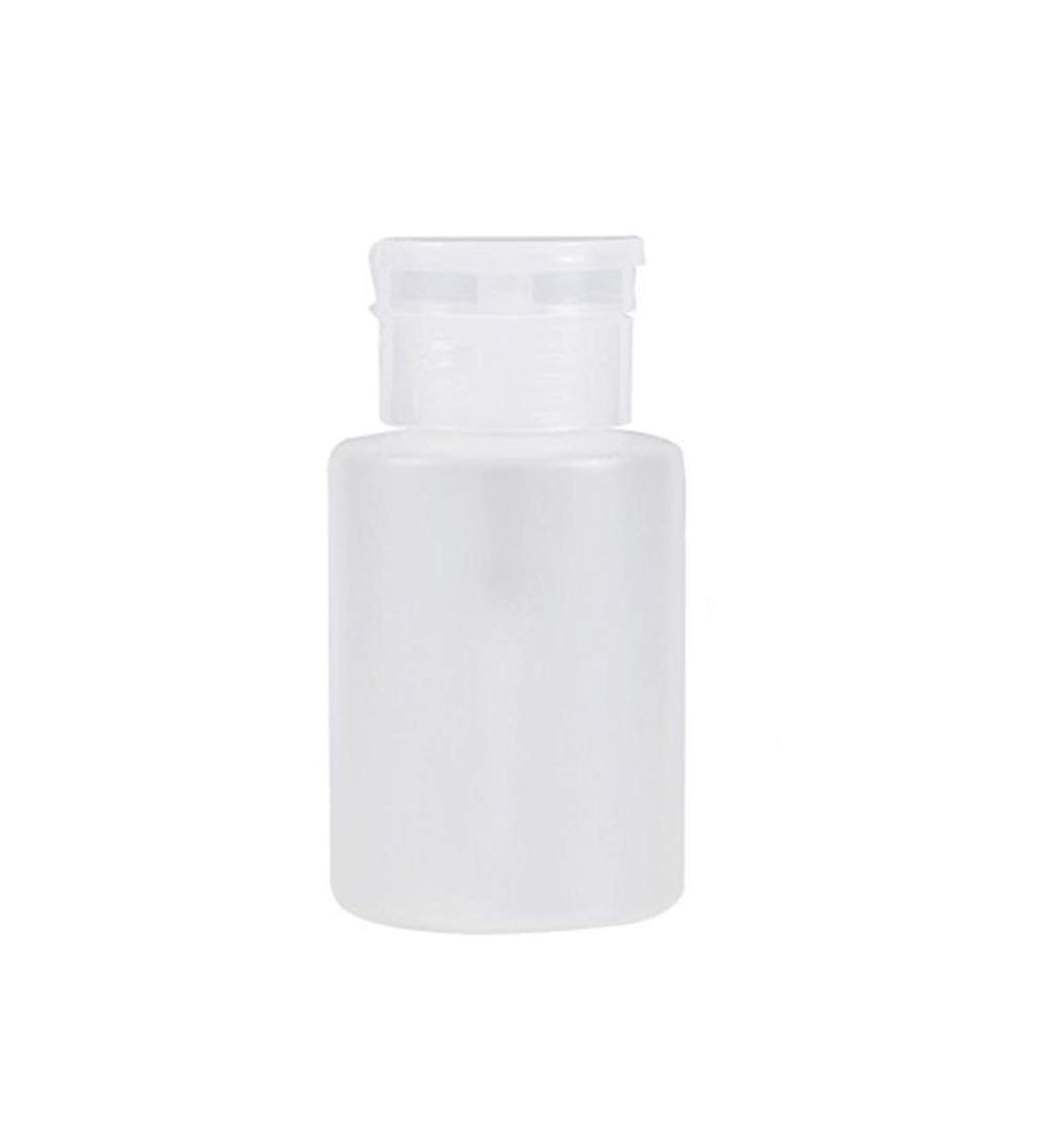 120ml Acrylic Cosmetic Pump Bottle Dispenser - 5pcs - Ideal for Alcohol & Liquid Remover - International Shipping Available - Buy Online on GoSupps.com