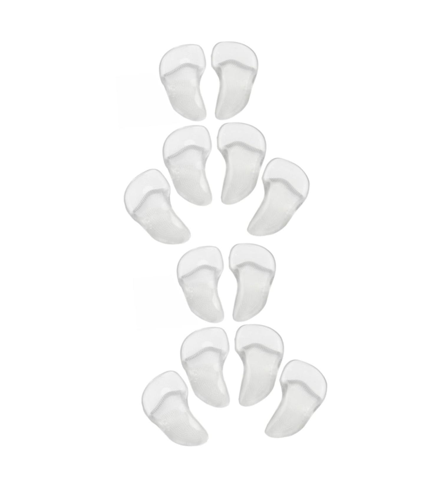Shop Gatuida 6 Pairs Heel Spurs Insoles - Orthopedic Gel Pads for High Heels Metatarsal Support & Cushioning - Comfort & Relief for Foot Pain - Buy Online on GoSupps.com