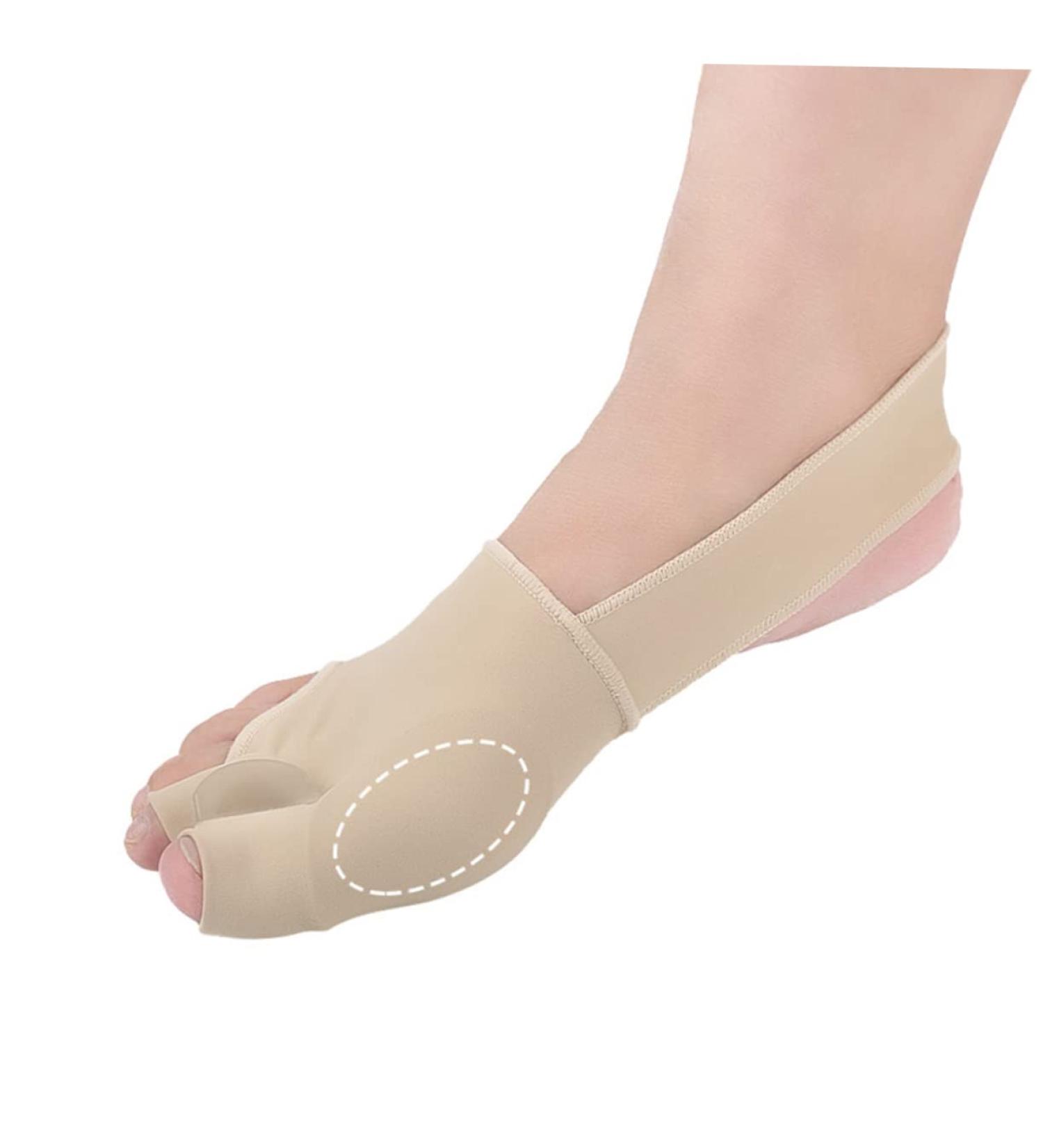 OHPHCALL 1 Pair Foot Thumb Protectors - Toe Spacers & Straightener for Bunions - Ease Foot Pain & Separator Socks - Buy Online on GoSupps.com