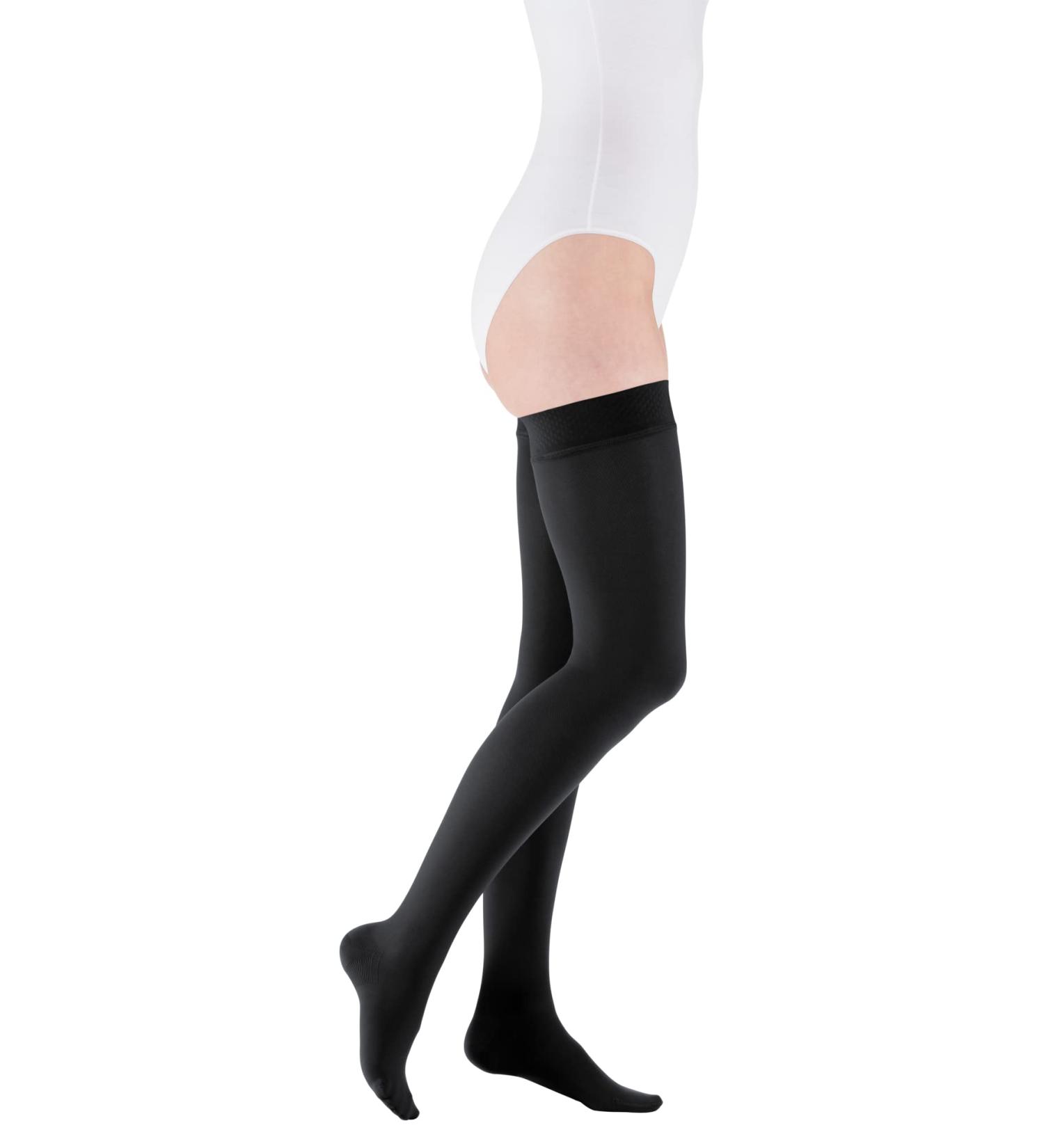 Medi Medive Comfort Sondish Calle Compression Stockings - Unisex Soft Support CCL2 - Black Size IV - Best for Women & Men - Buy Online on GoSupps.com