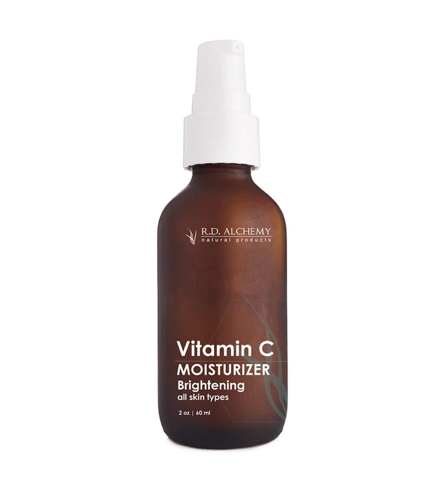 99% Natural Organic Vitamin C Cream - Brightening Moisturizer for Face & Neck | Dark Spot Removal & Anti-Aging Skincare - Buy Online on GoSupps.com