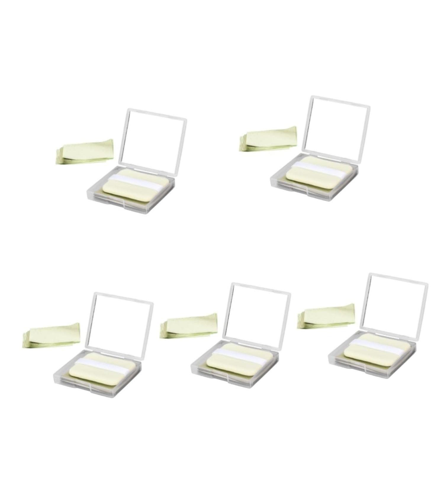 FOMIYES 5 Sets Oil Blotting Paper Face Tools Reusable Face Pads Oil-Absorbing Papers Face Oil Absorbing Paper Face Cleaning Paper Makeup Tools Oil Control Papers Make up Glass Tissue Paper - Buy Online on GoSupps.com