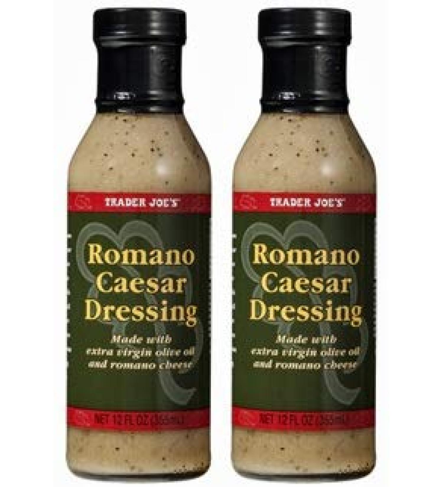 Trader Joe's Romano Caesar Dressing NET 12 FL OZ (355ml) - 2-PACK
