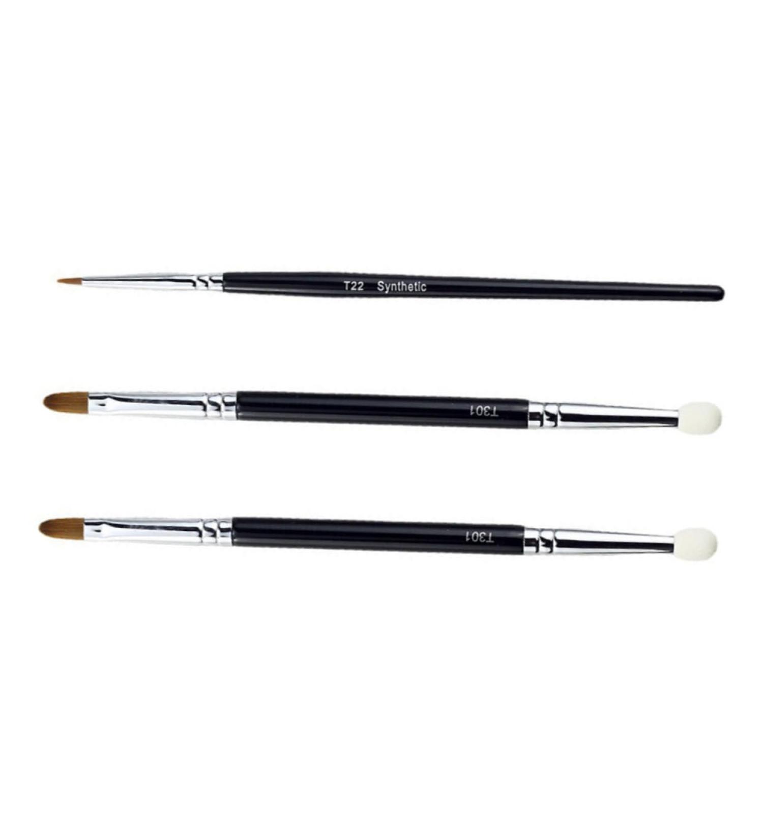 Angoily 1 Set Double Head Concealer Brush | Man-made Fiber Travel Sponge Brush for Flawless Application - Buy Online on GoSupps.com