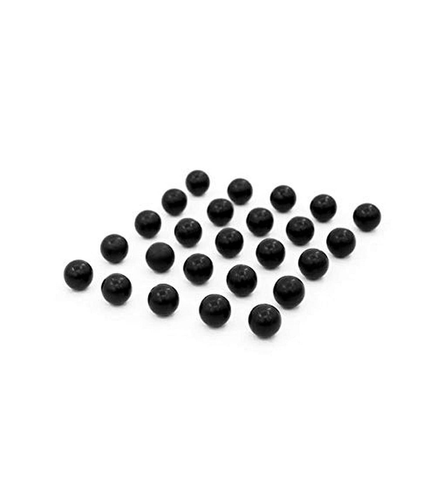 Valken Defender Rubber Balls 50 Caliber, Black