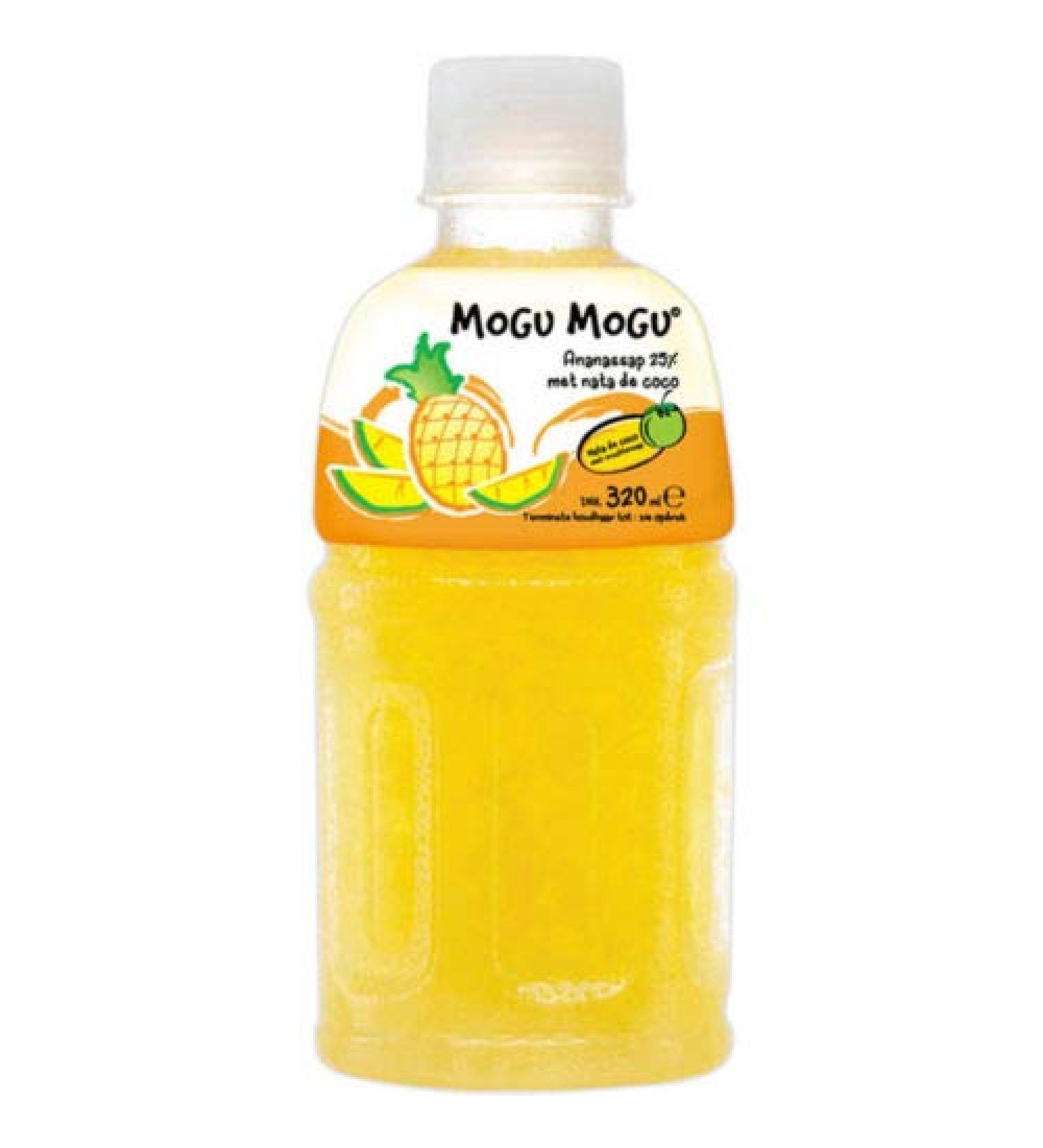 MOGU MOGU Pineapple / Pineapple Flavour with Coconut Nata 24 x 320 ml