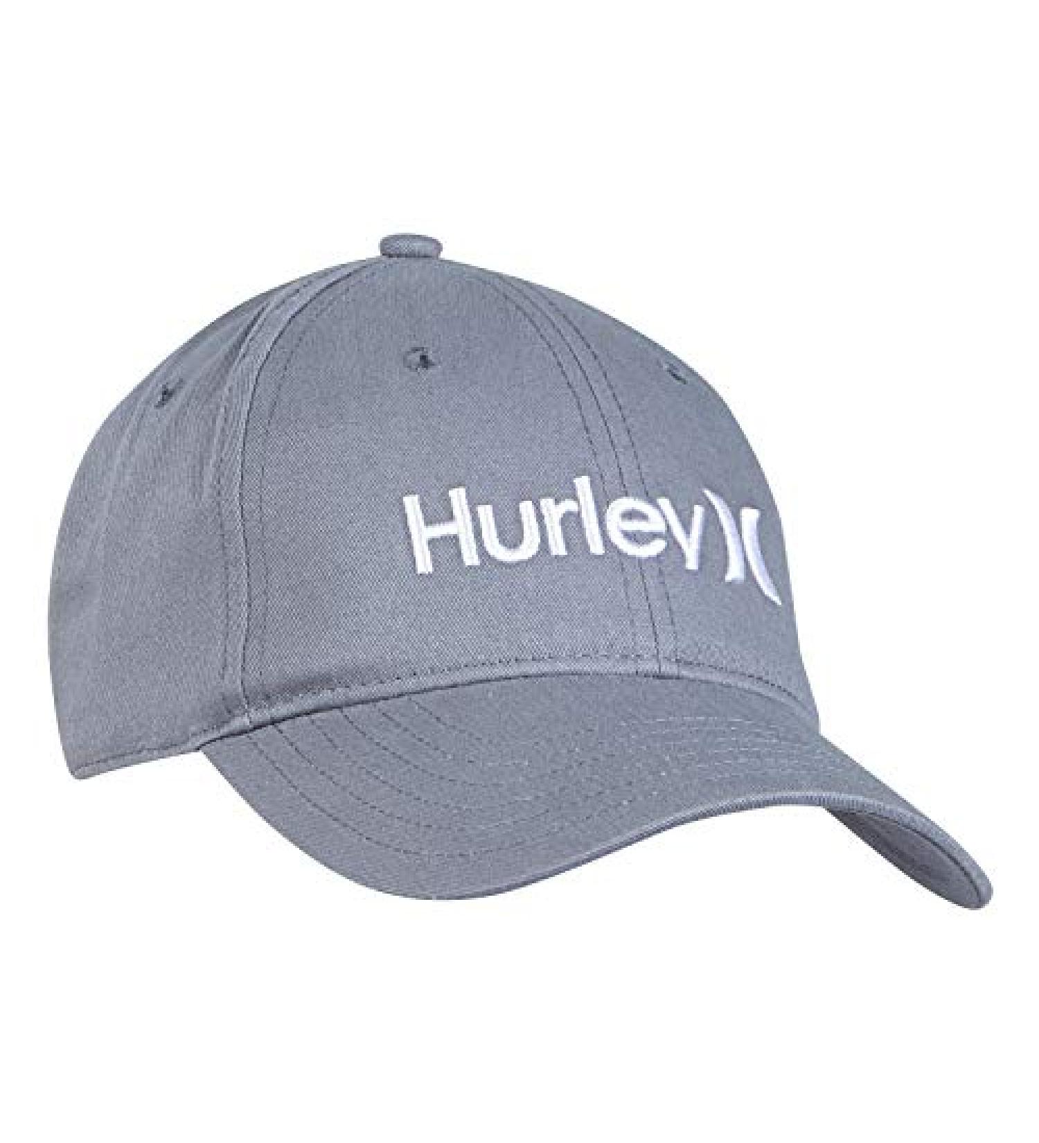 Hurley Kids' One and Only Baseball Hat One Size Cool Grey