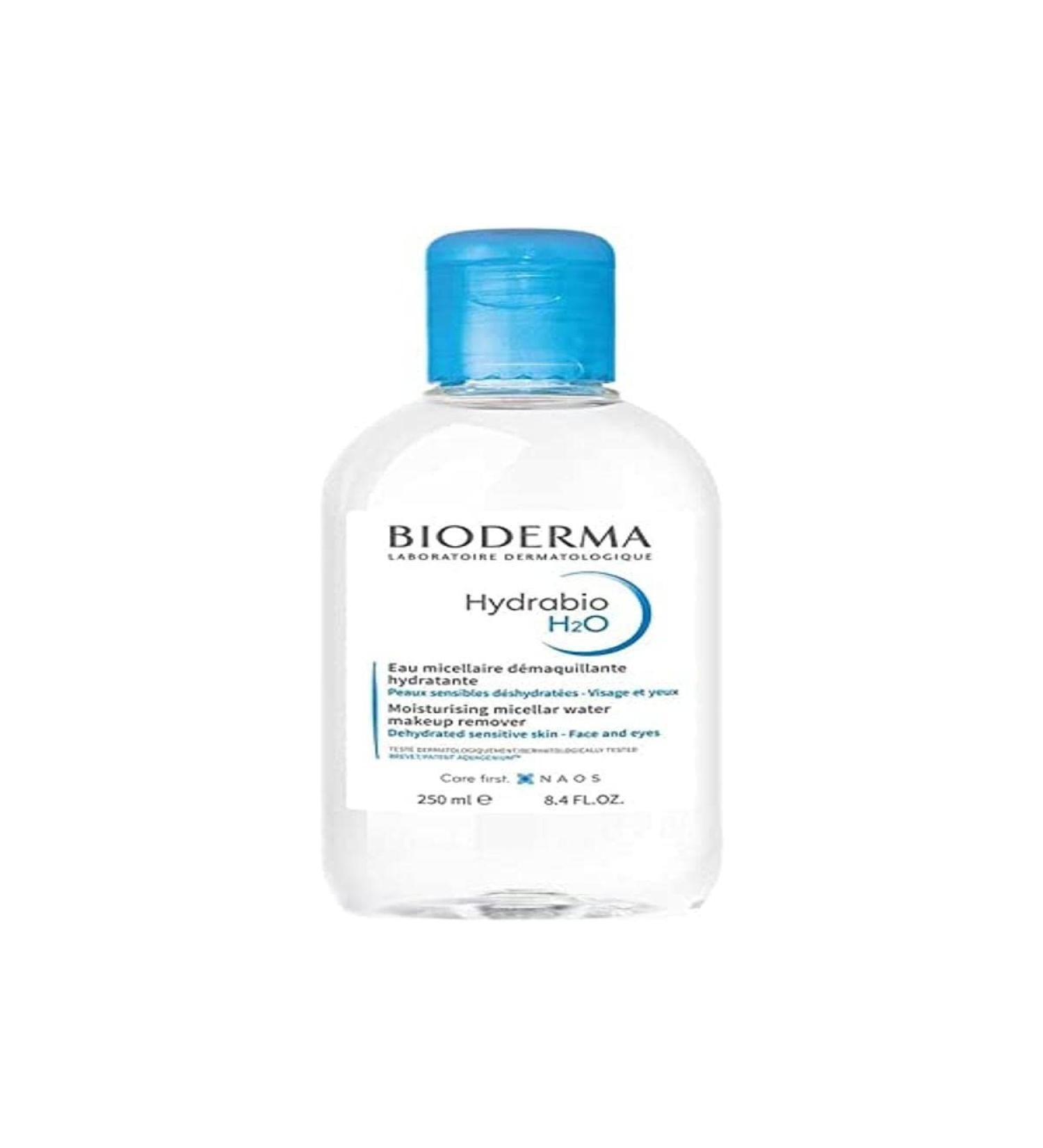 Bioderma Hydrabio H2O Cleansing Solution 250ml Unscented 250 Milliliters