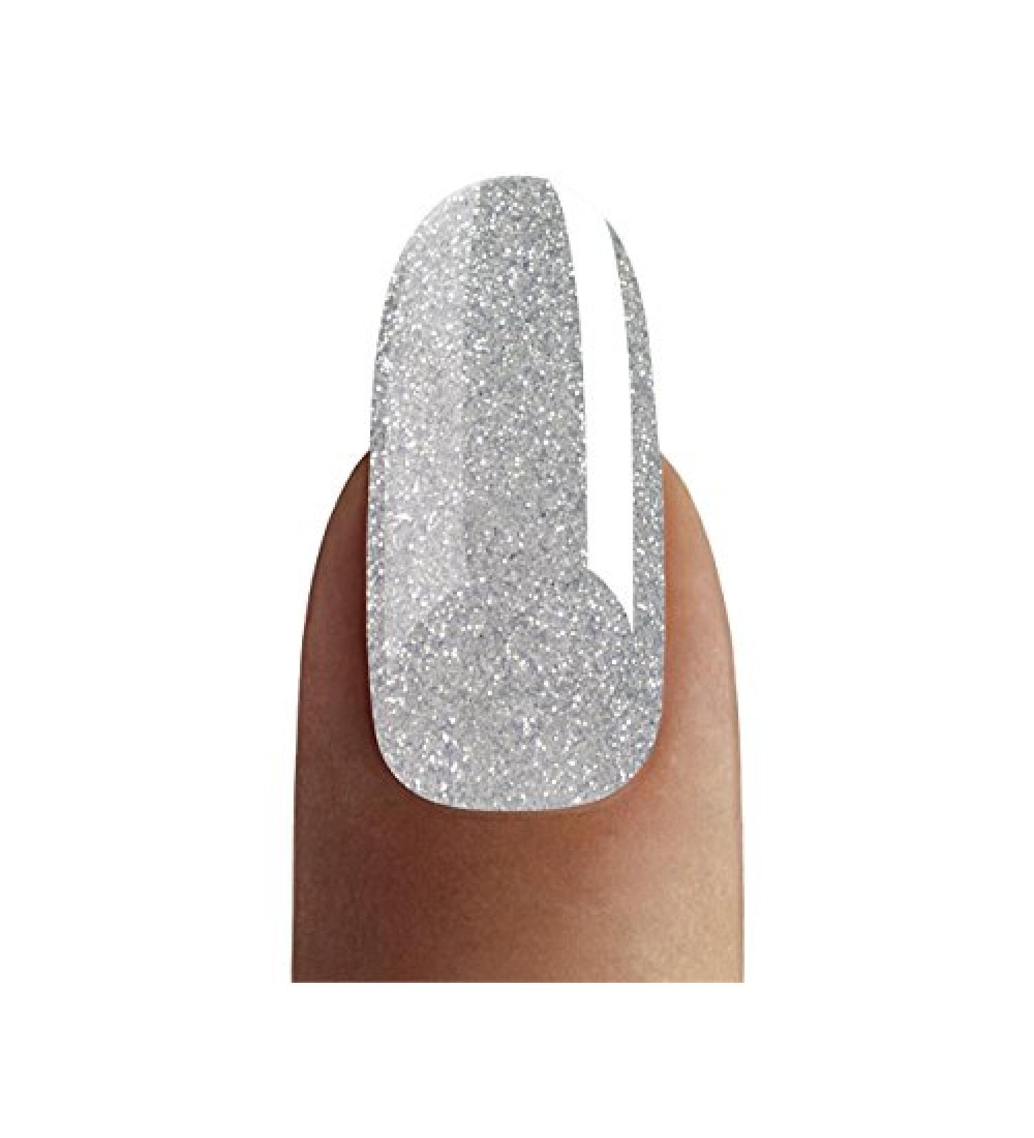 Cesars UV Polish No. 16 (Glitter Silver)
