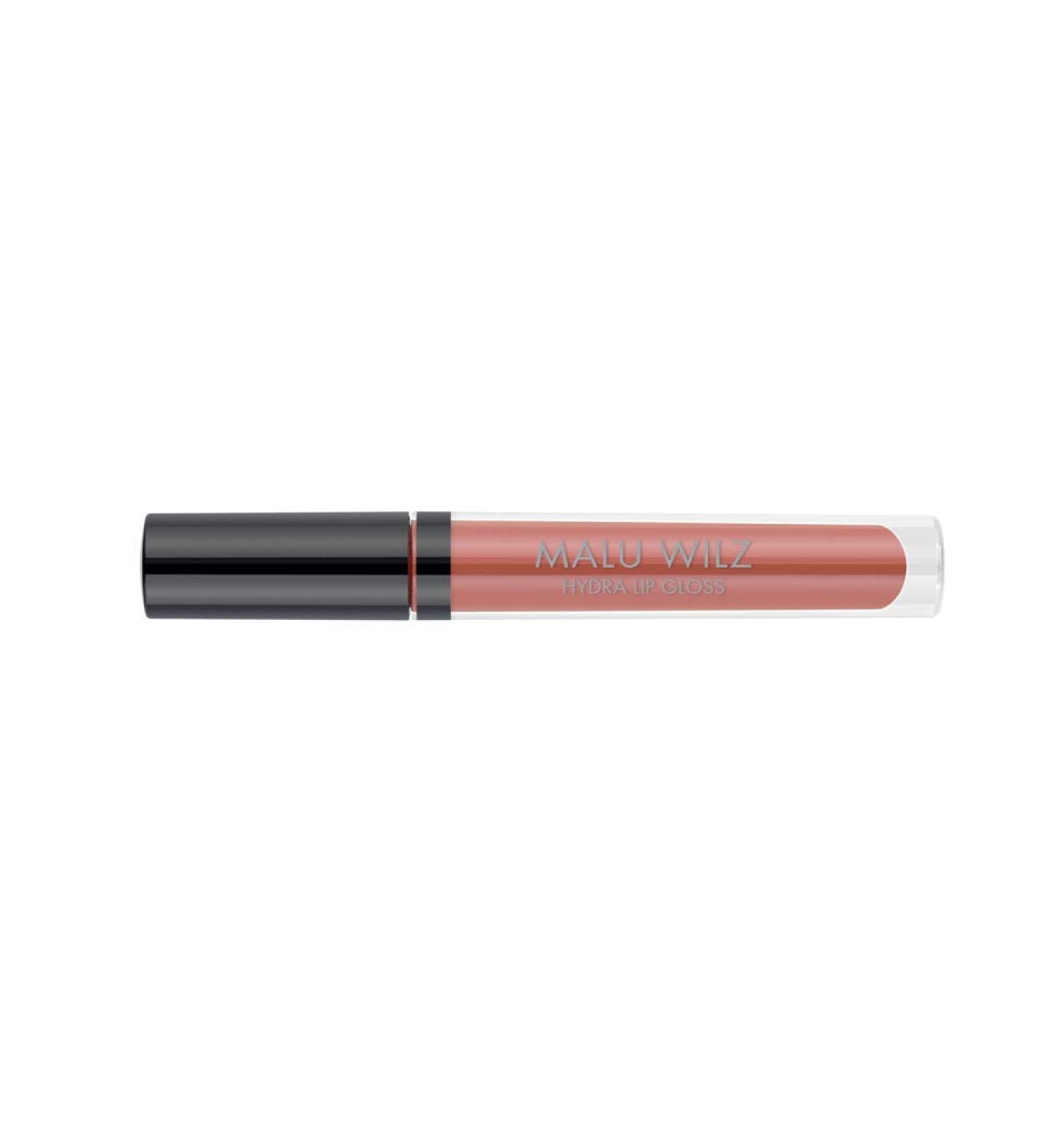Malu Wilz Hydra Lip Gloss No. 14 Light Apricot I 3.5 ml I lip care for shiny lips finish i supports skin regeneration protects against free radicals