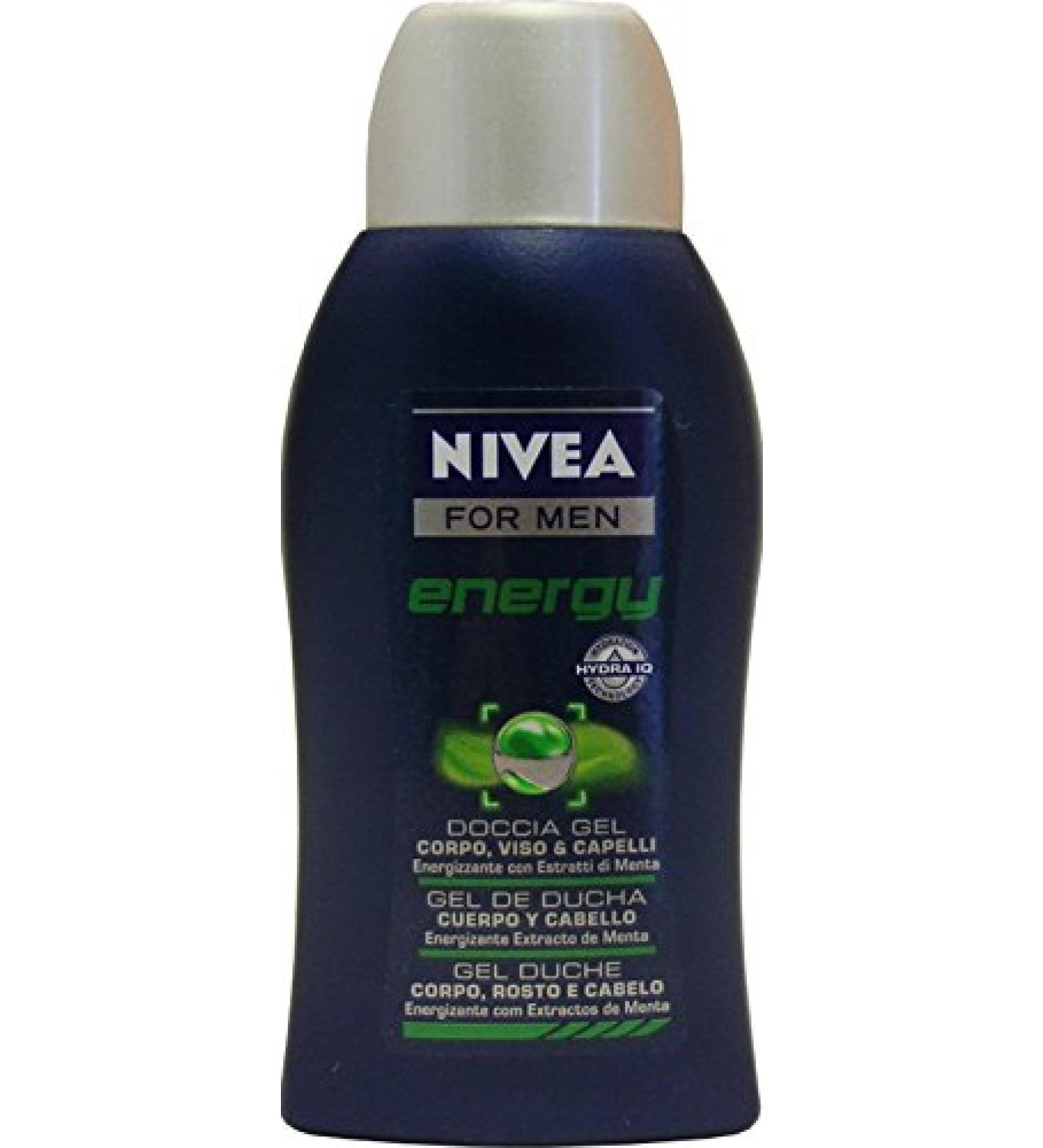NIVEA MEN 24 x Nivea for Men Minisize Energy Shower Gel 50 ml