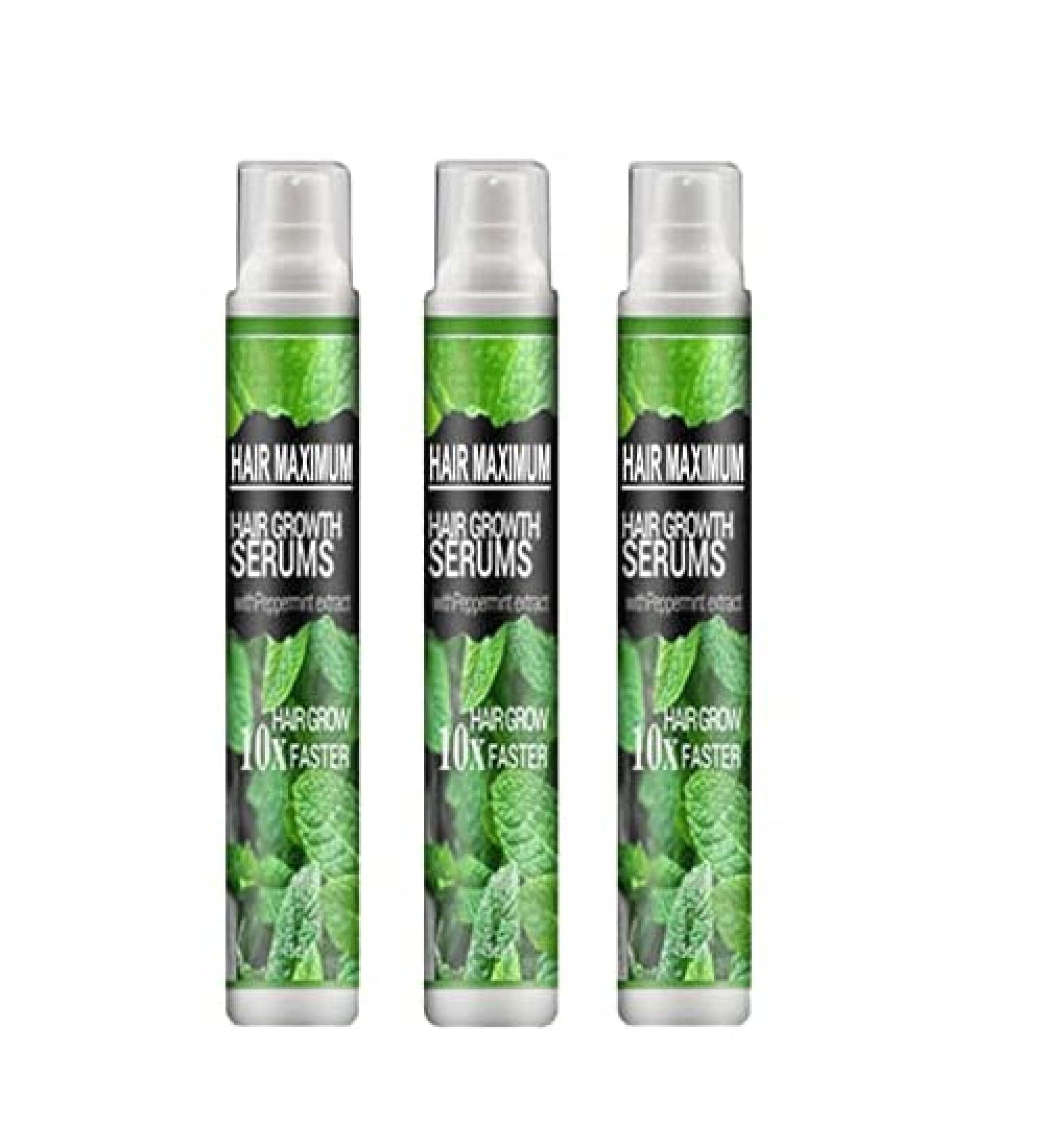 Herbal Hair-Growth Essence Spray - Anti Hair Loss Fast Grow Treatments Set - Buy Online on GoSupps.com