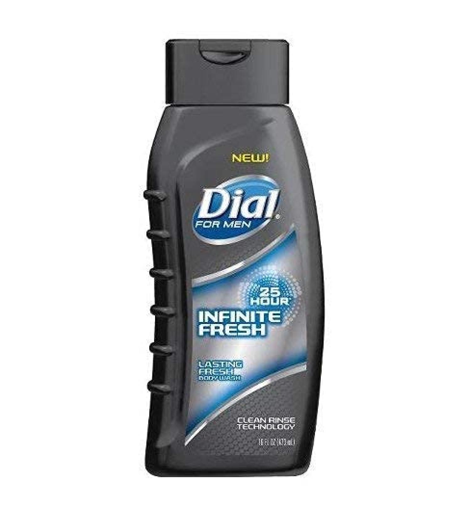 Dial Men Body Wash Infinite Fresh 16 fl oz (Pack of 2)