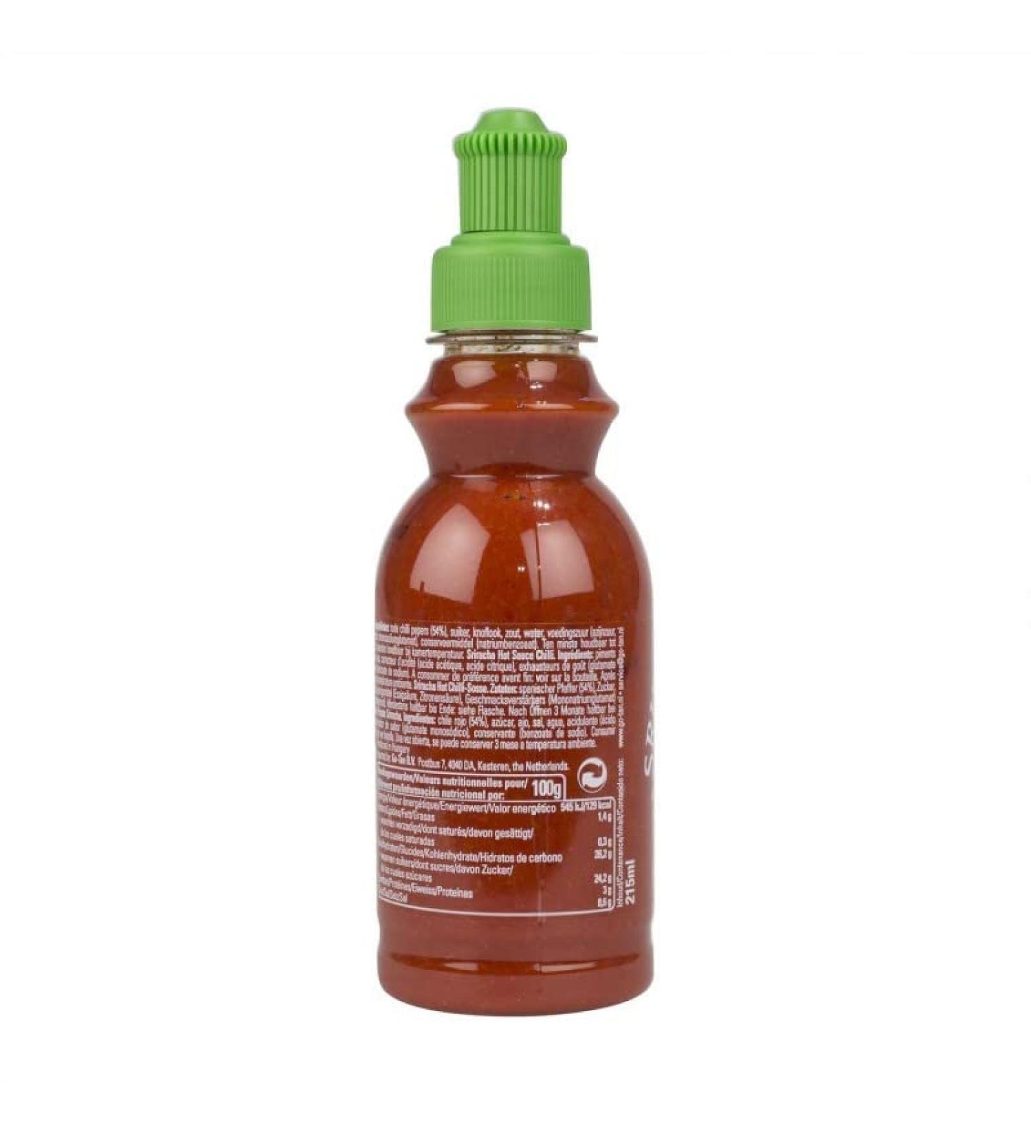 GO-TAN - Sriracha Sauce 215 ml - Pack of 4 - Buy Online on GoSupps.com
