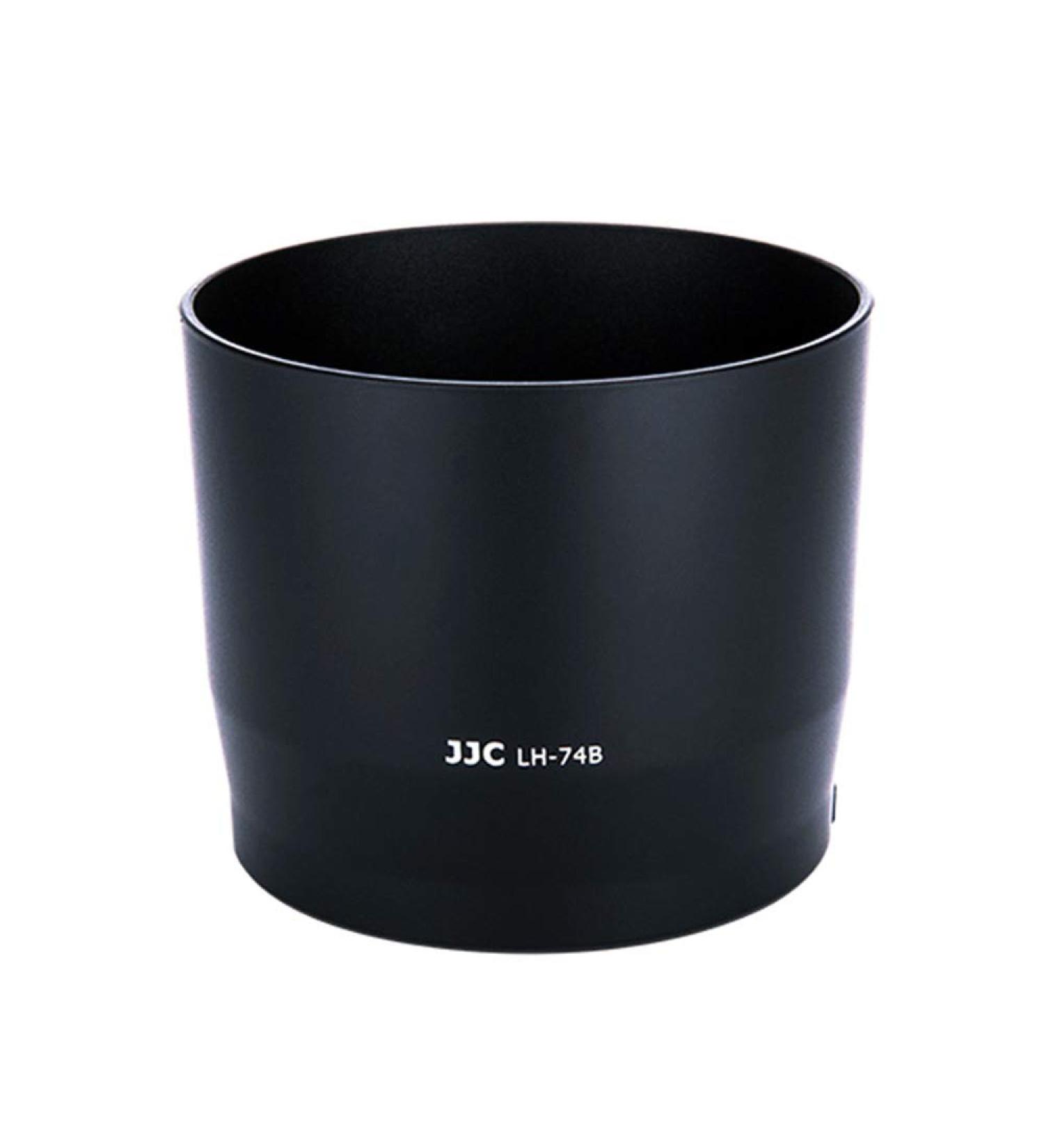 JJC Reversible Lens Hood for Canon EF 70-300mm f/4-5.6 is II USM - ET-74B Replacement - Button Lock Feature - Buy Online on GoSupps.com