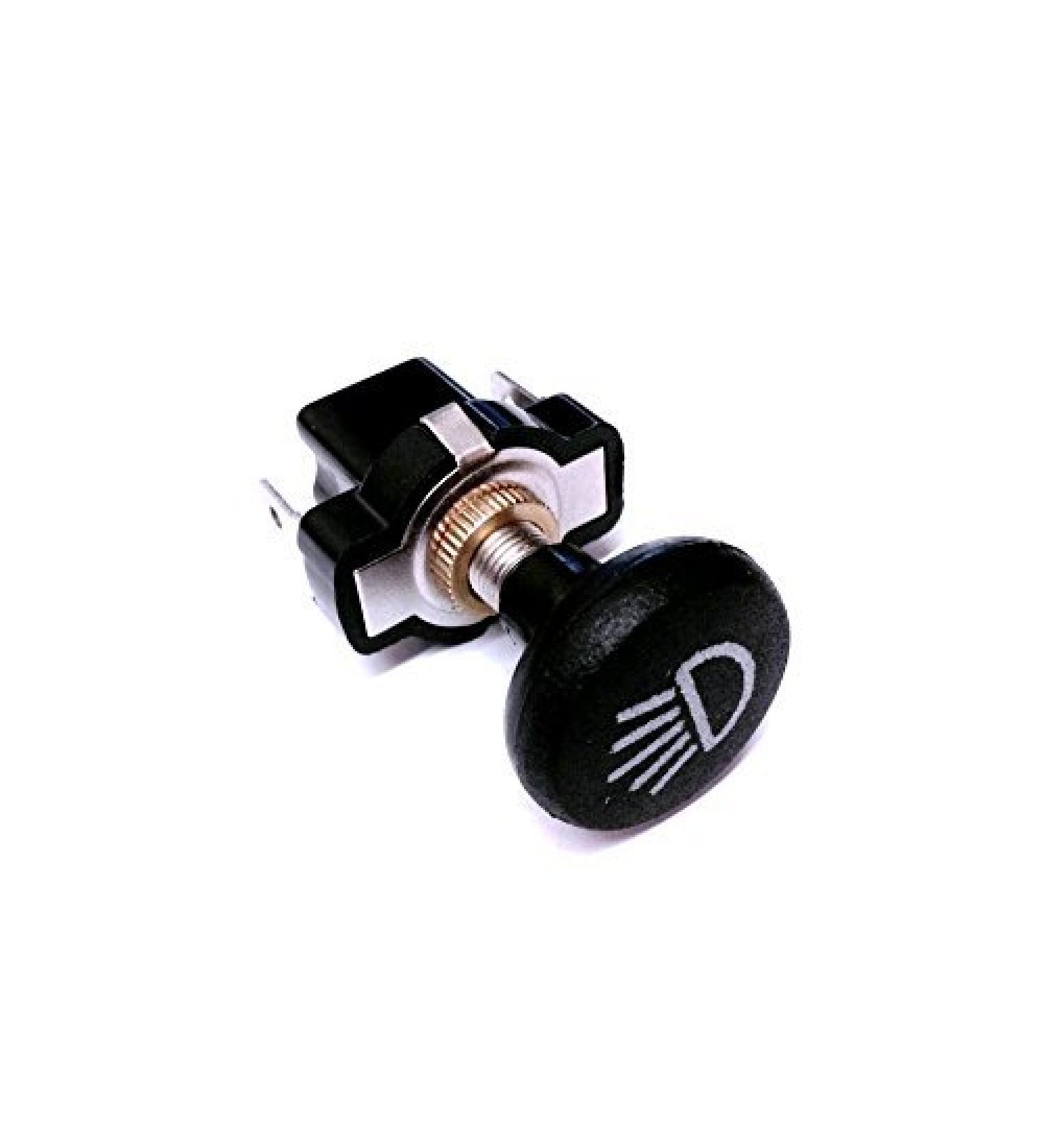 Golf Cart Push / Pull Headlight Switch Button For Club Car, EZGO, Yamaha By Automotive Authority LLC