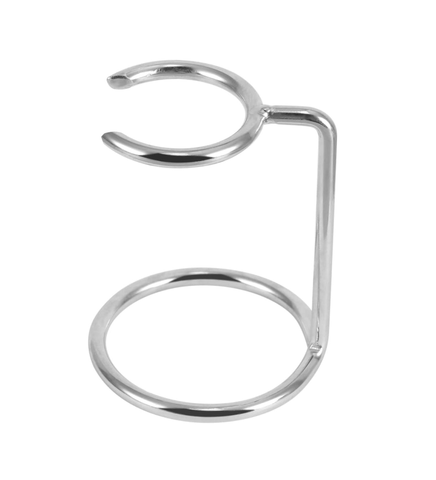 Minkissy Shaving Brush & Razor Holder Stand | Premium Beard Rack & Accessories for Men | Silver Medium Shaving Organizer - Buy Online on GoSupps.com