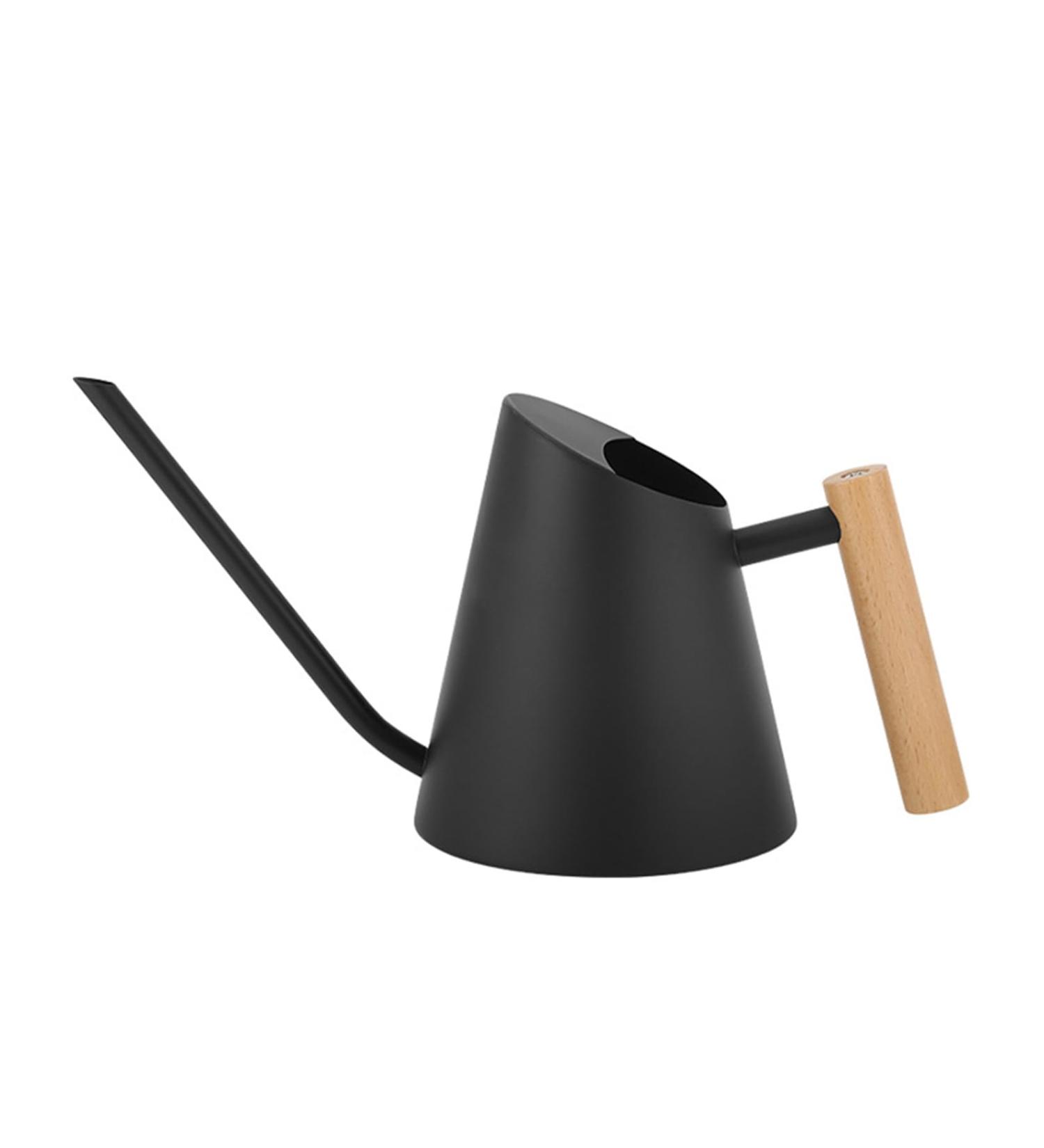 Arrosoir 900 ml avec long bec en acier inoxydable avec poign e en bois pour jardin int rieur et ext rieur Blanc - Buy Online on GoSupps.com