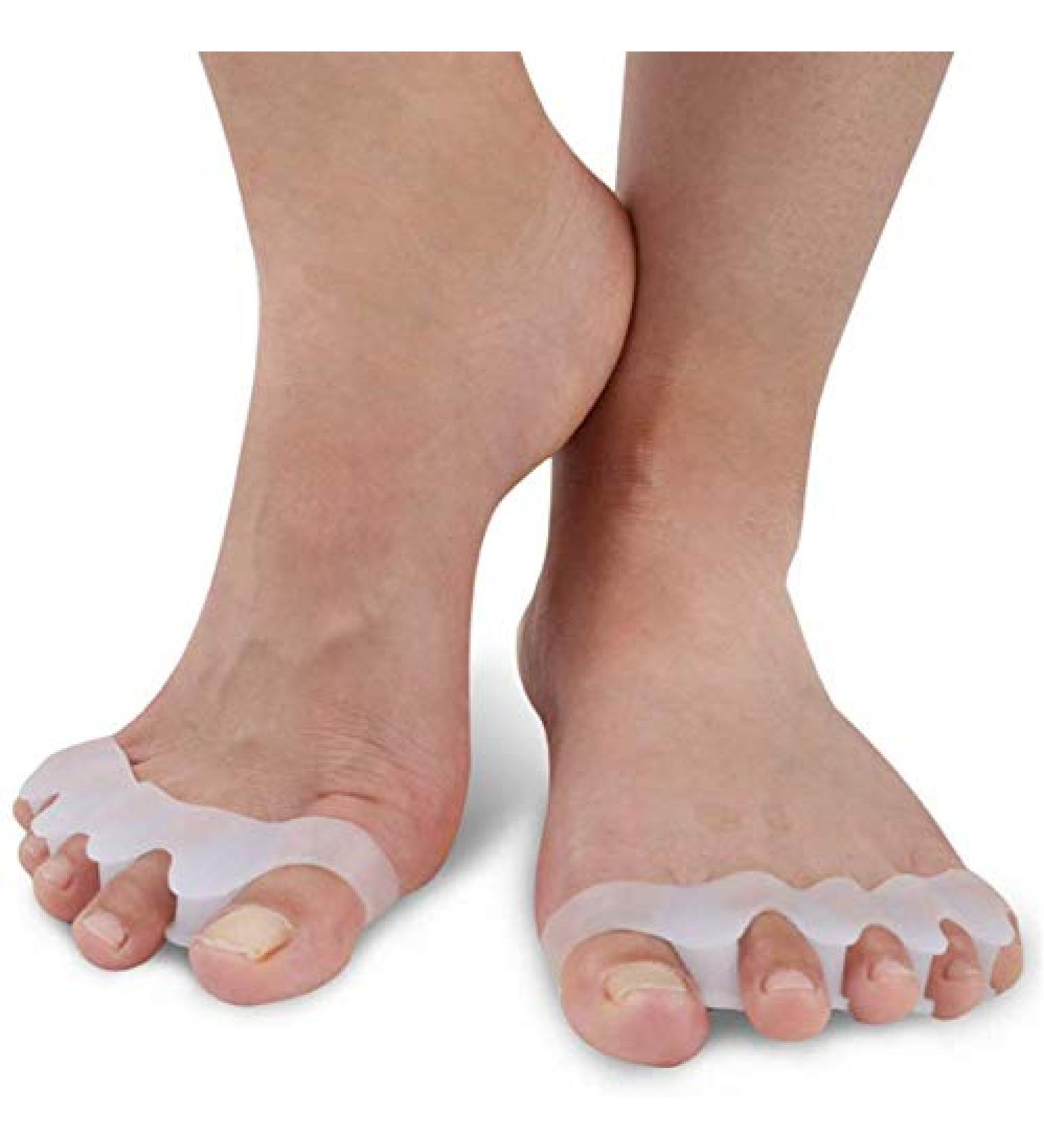 XinLace Bunion Corrector Gel Toe Separators - Toe Spacers for Hammer Toe Treatment and Pain Relief - Buy Online on GoSupps.com