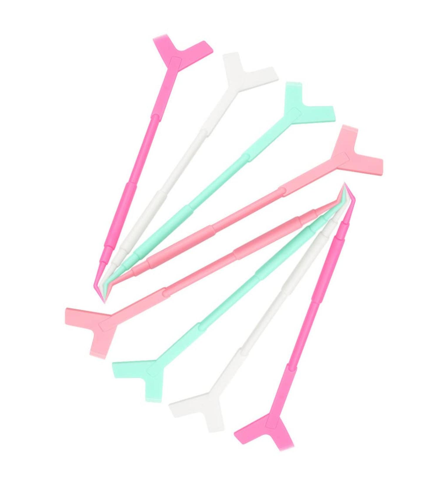 Lurrose Eyelash Extension Brushes & Lifting Rod - 60pcs Eyelash Sticker Boom & Lodging Tool for Perfect Lash Lifts - Plastic False Eyelashes Device - Buy Online on GoSupps.com