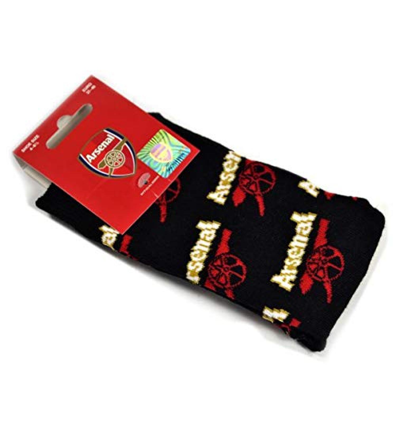 EPL Arsenal FC All Over Print Socks 8-11 Authentic