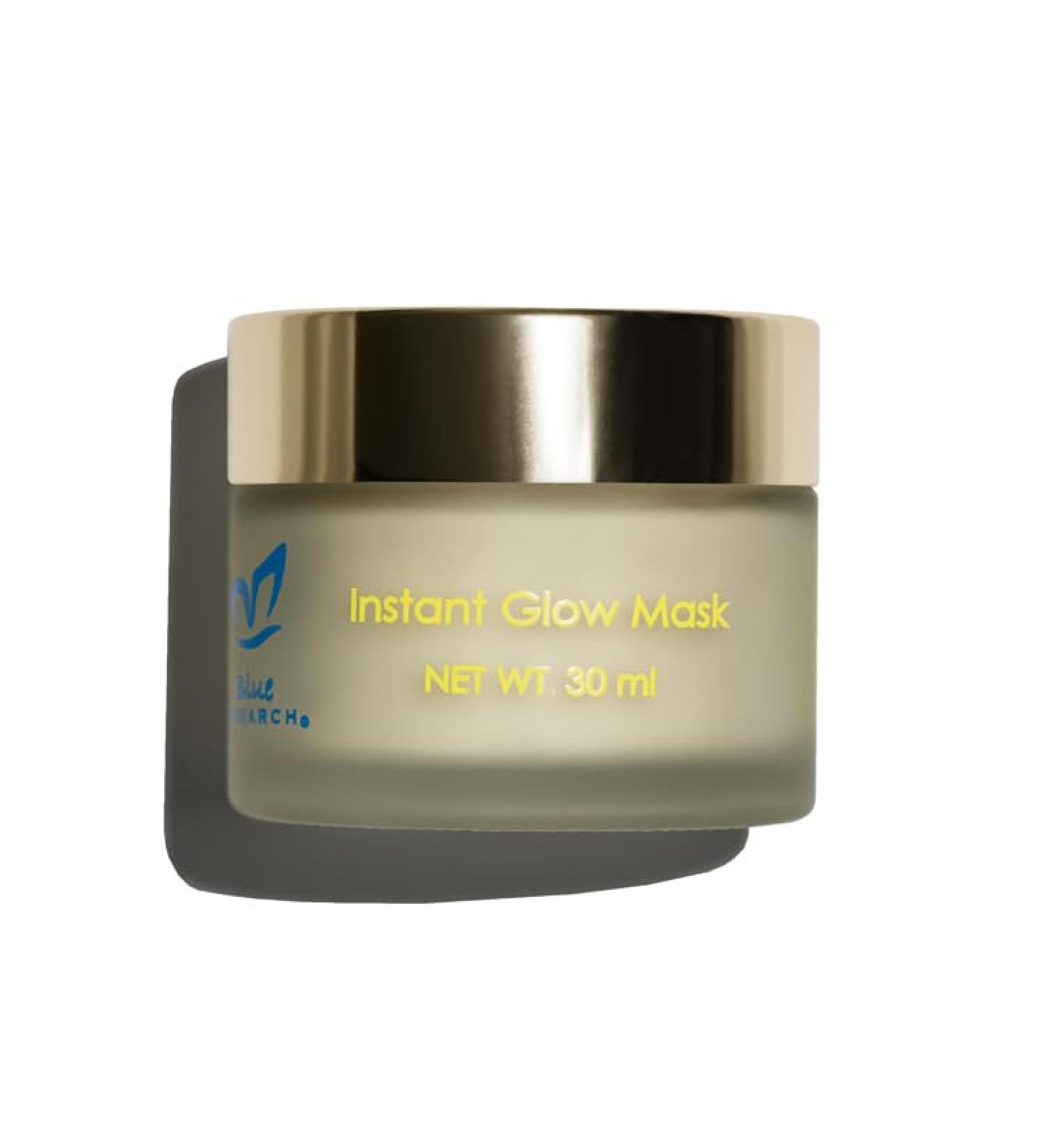 Instant Glow Mask for All Skin Types - Exfoliate Renew & Refine Skin Texture | Vegan Cruelty-Free All-Natural - 30ml - Buy Online on GoSupps.com