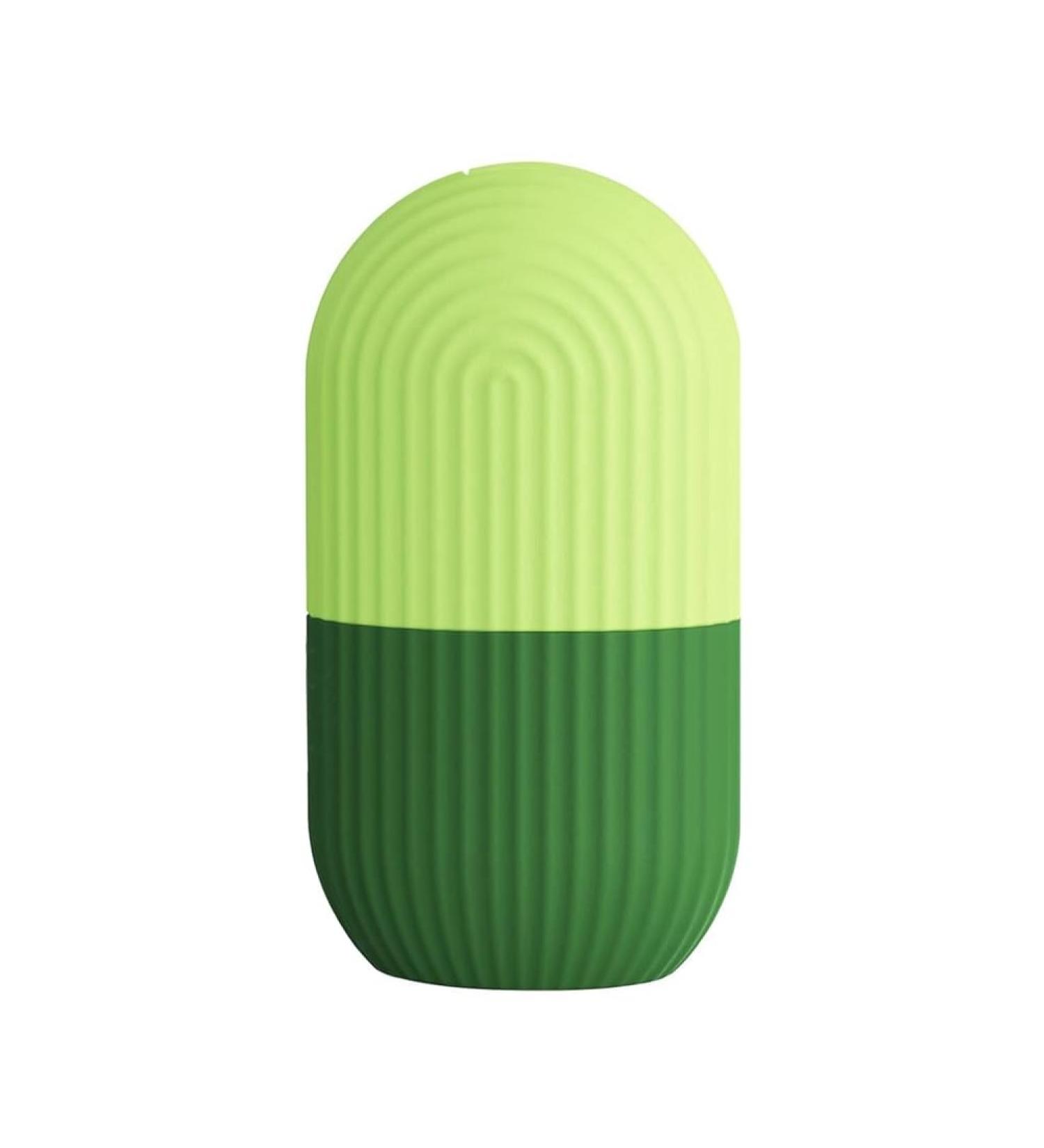 Facesunny Ice Face Roller Massager Square Ice-Cube Mold Silicone Ice Mold Ice-Cube Roller for Face Eyes and Neck Naturally Conditioning and Skin Care De-Puff Eye Bags B Green - Buy Online on GoSupps.com