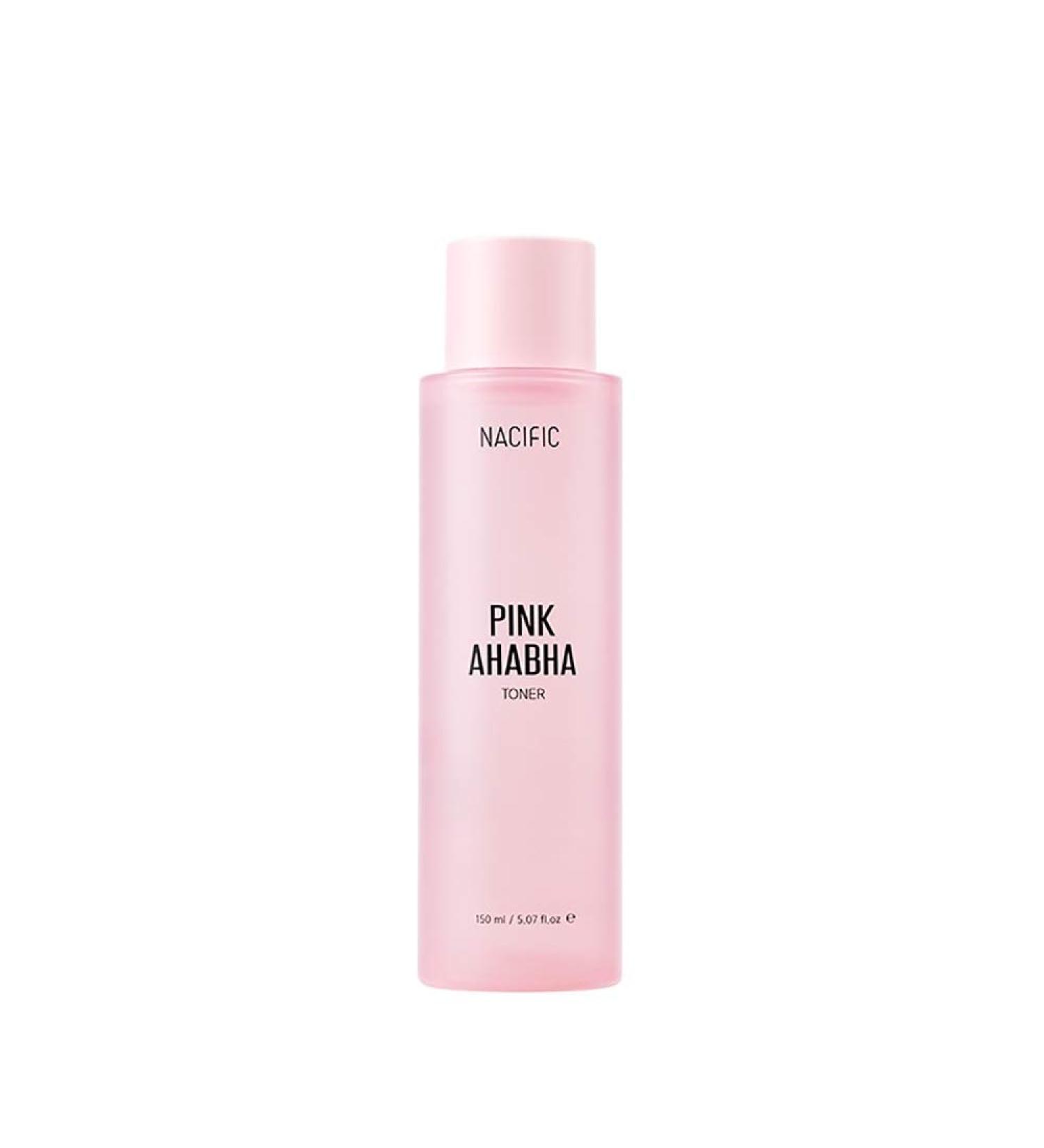 NACIFIC Pink AHA BHA Toner with Watermelon Extract | Glow & Moisturize | 150ml Hyaluronic Acid Skincare - Buy Online on GoSupps.com