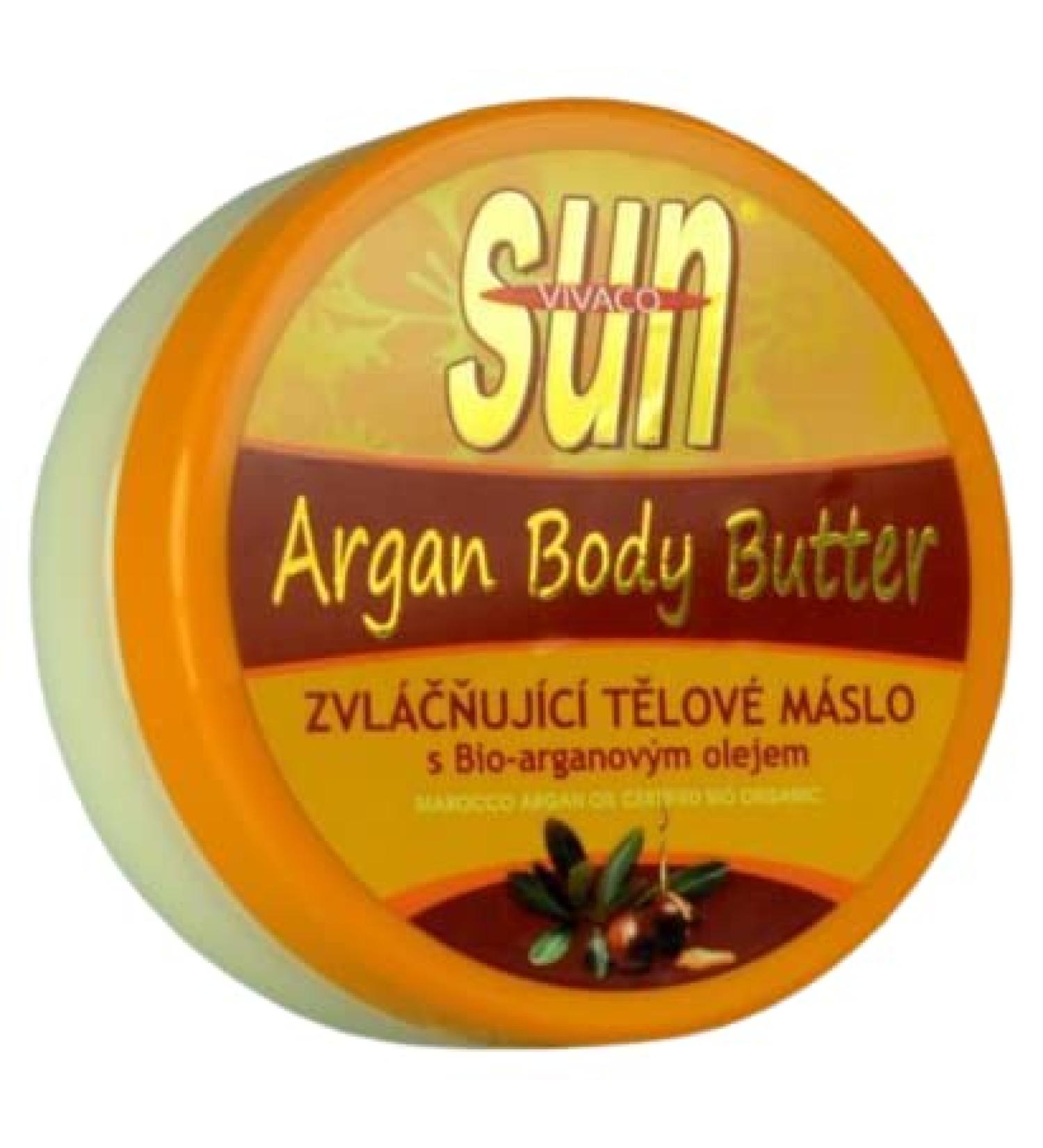 Sun Argan Bronz Oil - After-sun Butter With Emollient Bio-argan Oil 200ml